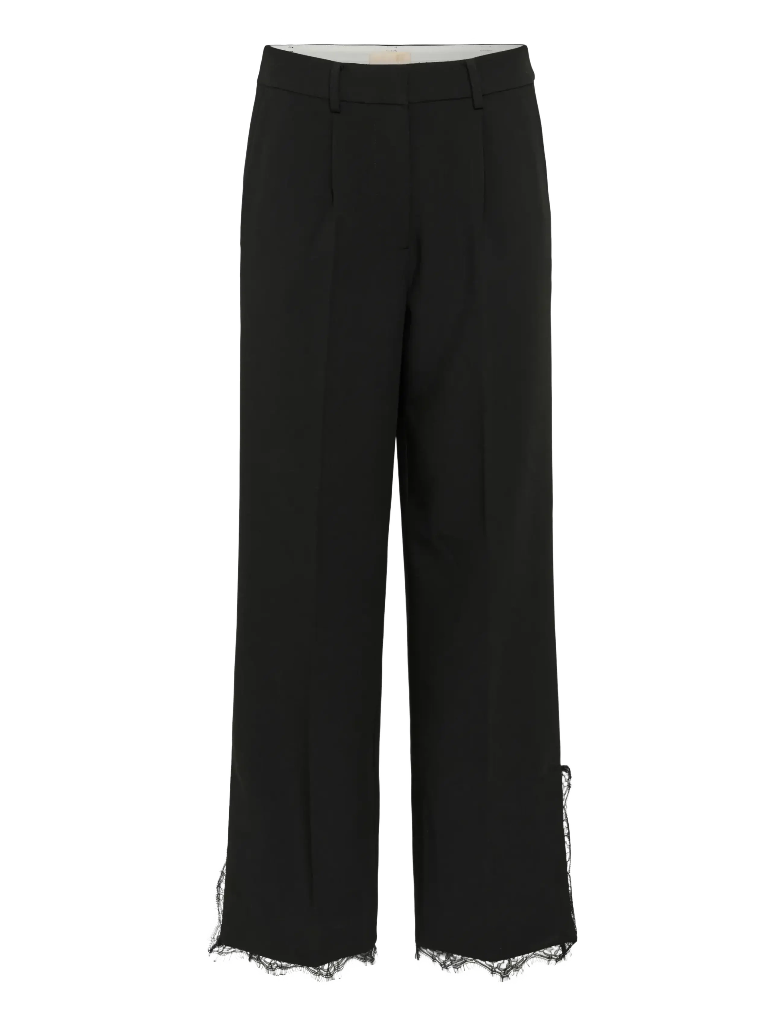 Soaked - SLCorinne Suiting Pants Lace - tailored trousers - black - 1