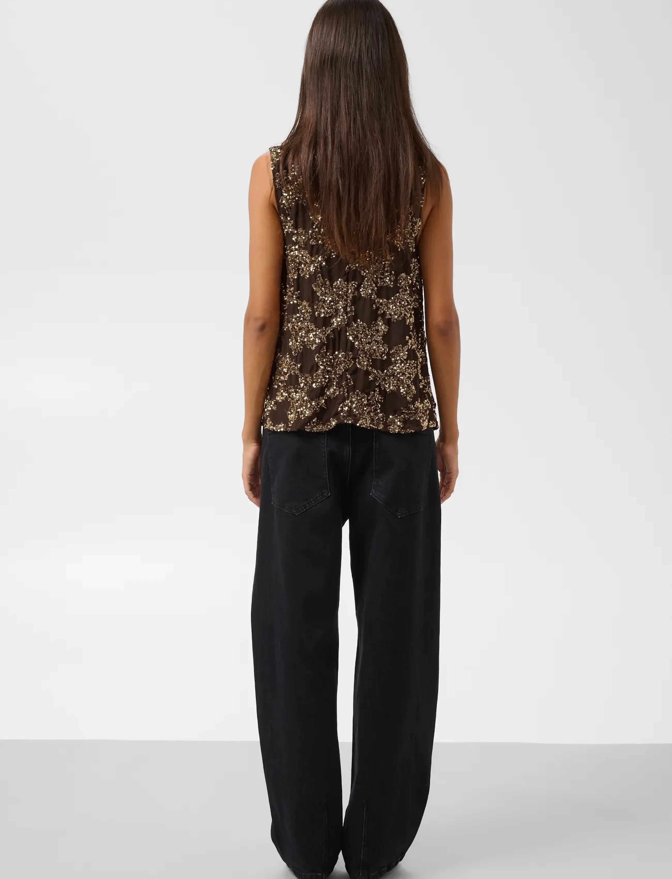Soaked - SLAydea Draped Top - mole' - 4