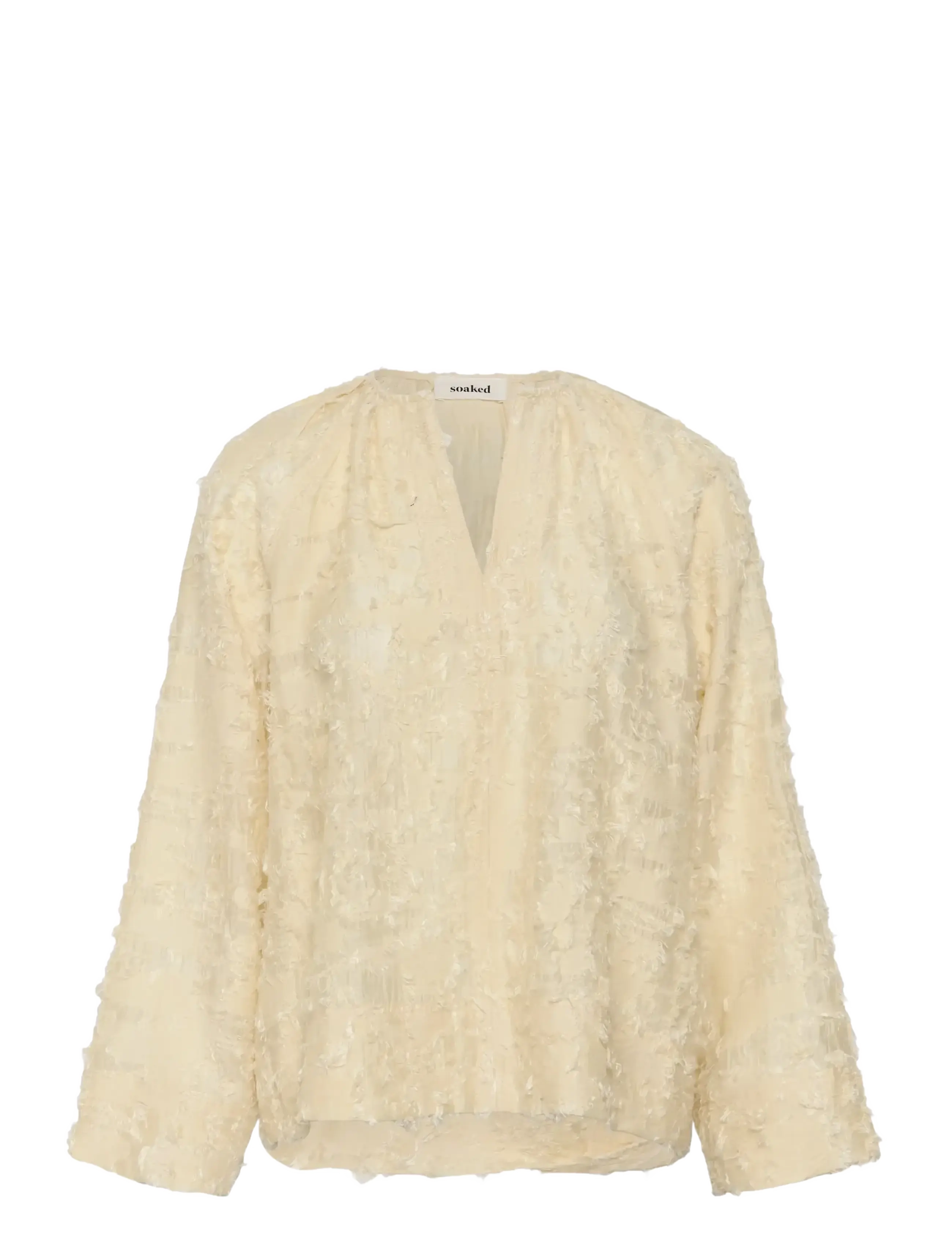 Soaked SLRochelle Blouse - Clothing - WHISPER WHITE / cream