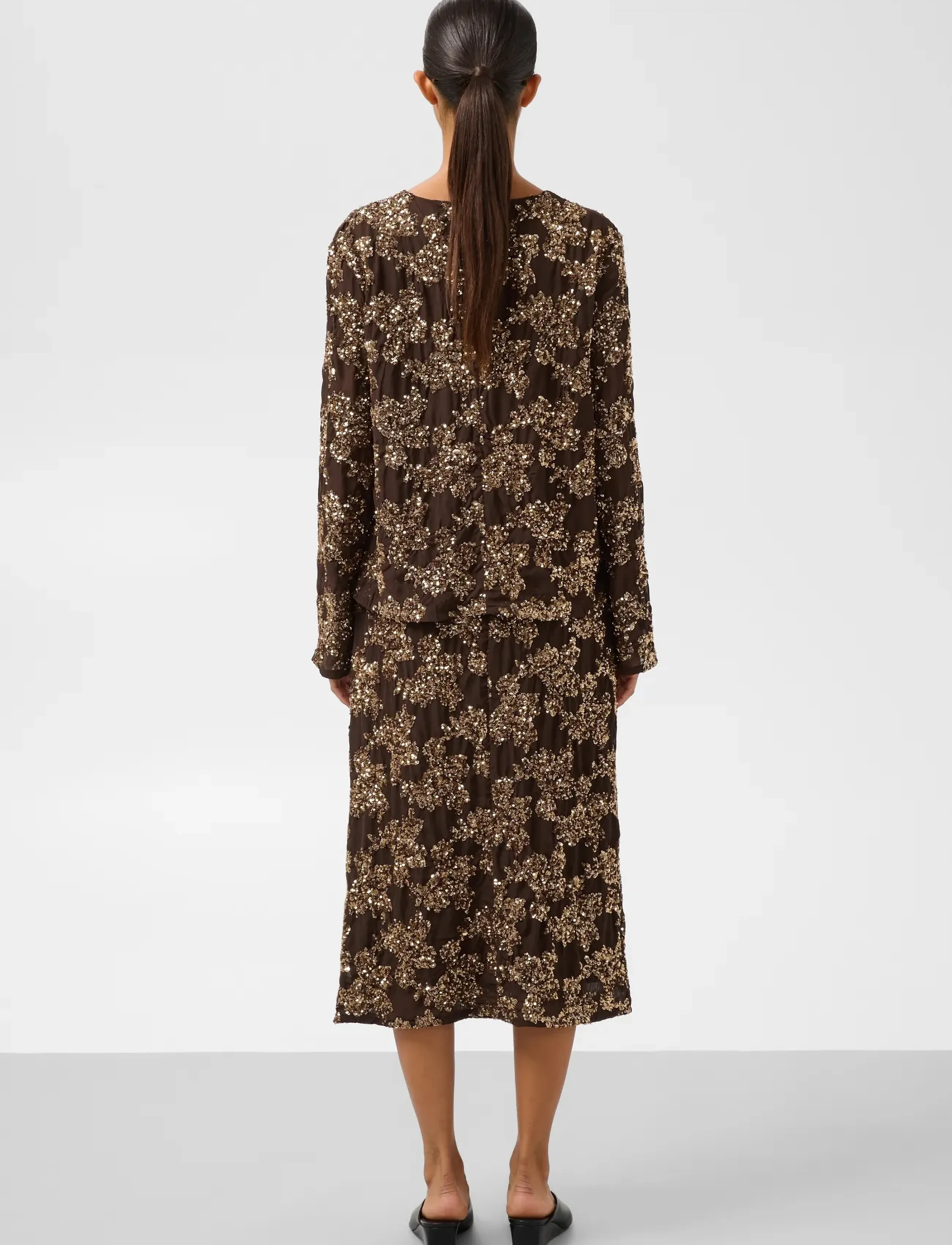 Soaked - SLAydea Skirt - pailletten-röcke - mole' - 4