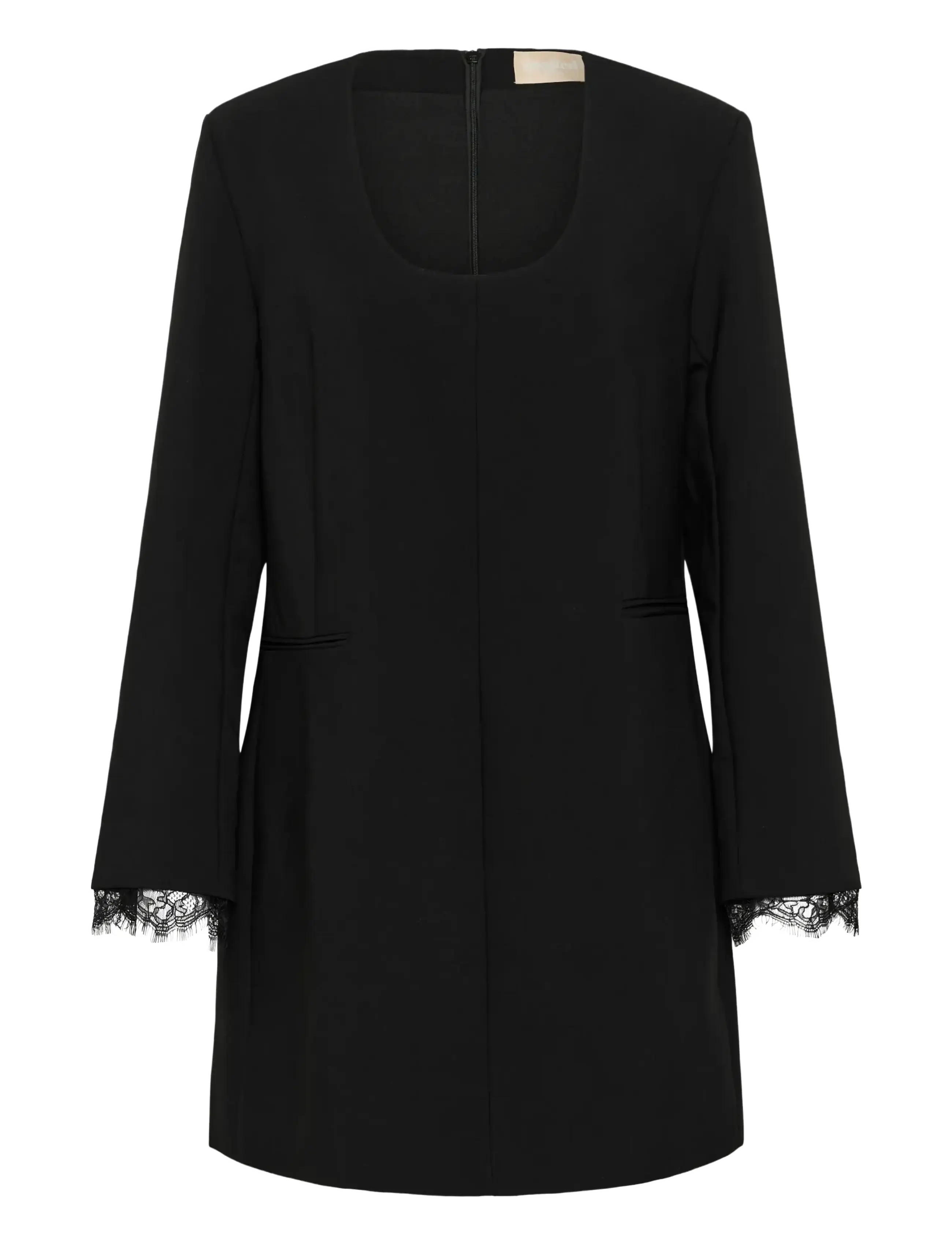 Soaked - SLCorinne Suting Dress - korta klänningar - black - 1