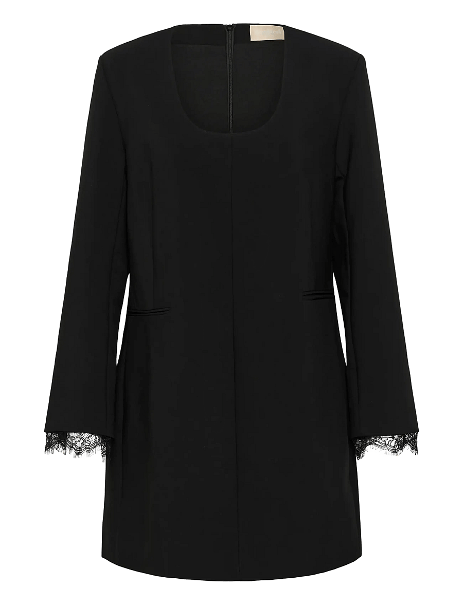 Soaked - SLCorinne Suting Dress - korta klänningar - black - 1