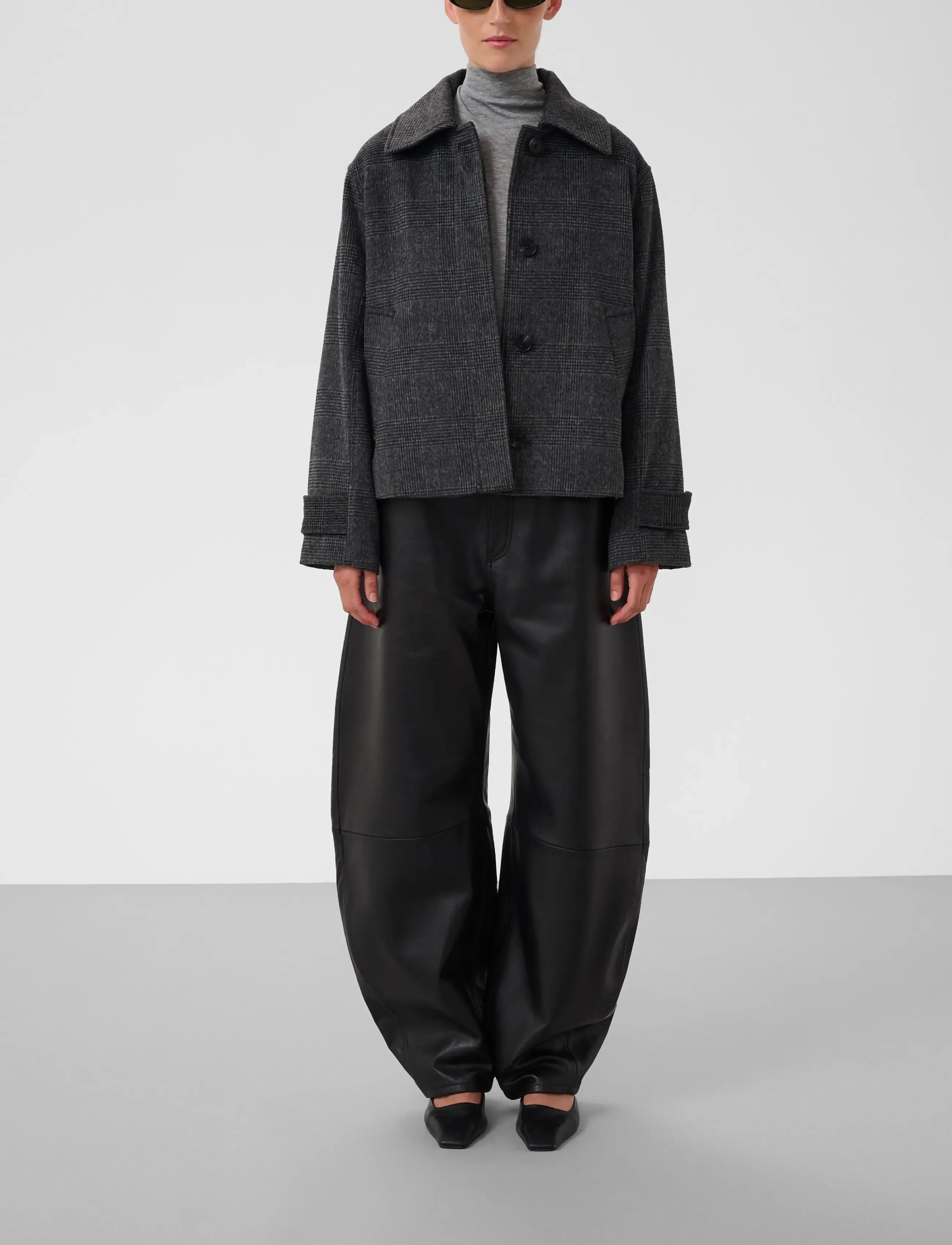 Soaked - SLMaka Akeleje Jacket - grey melange check - 3