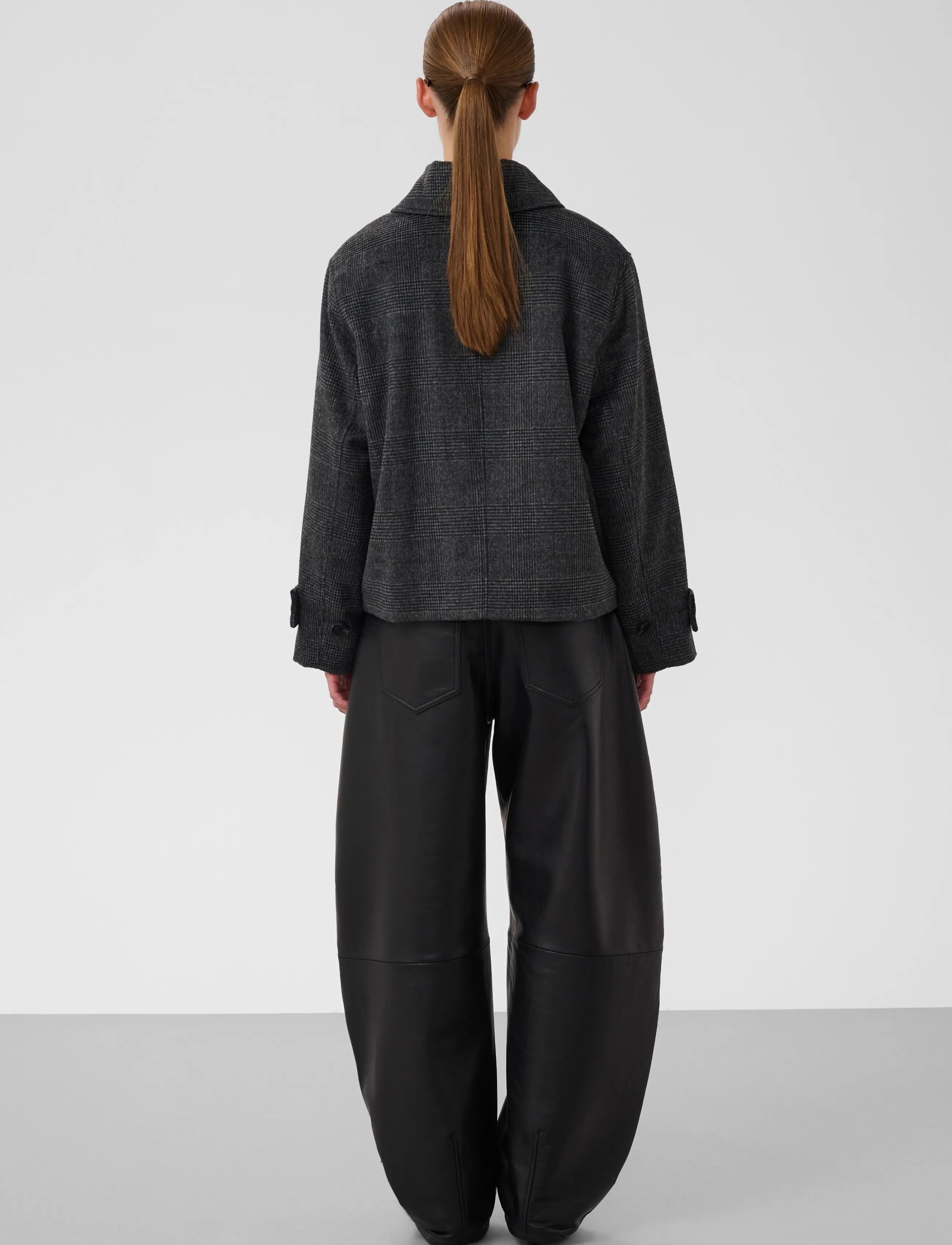 Soaked - SLMaka Akeleje Jacket - grey melange check - 4