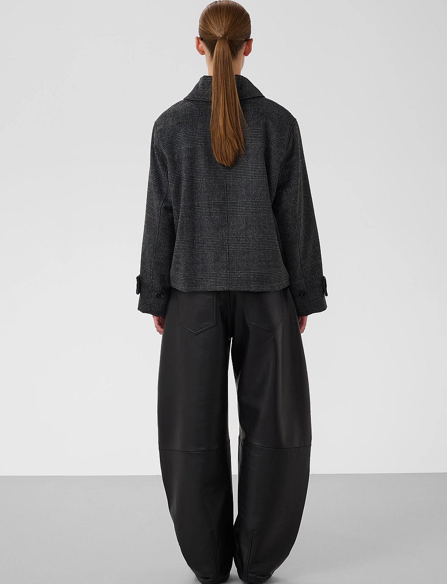Soaked - SLMaka Akeleje Jacket - grey melange check - 4