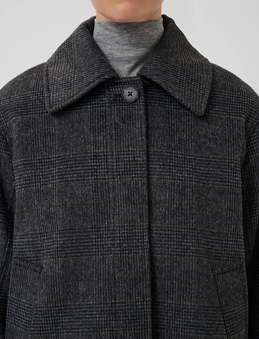 Soaked - SLMaka Akeleje Jacket - grey melange check - 5