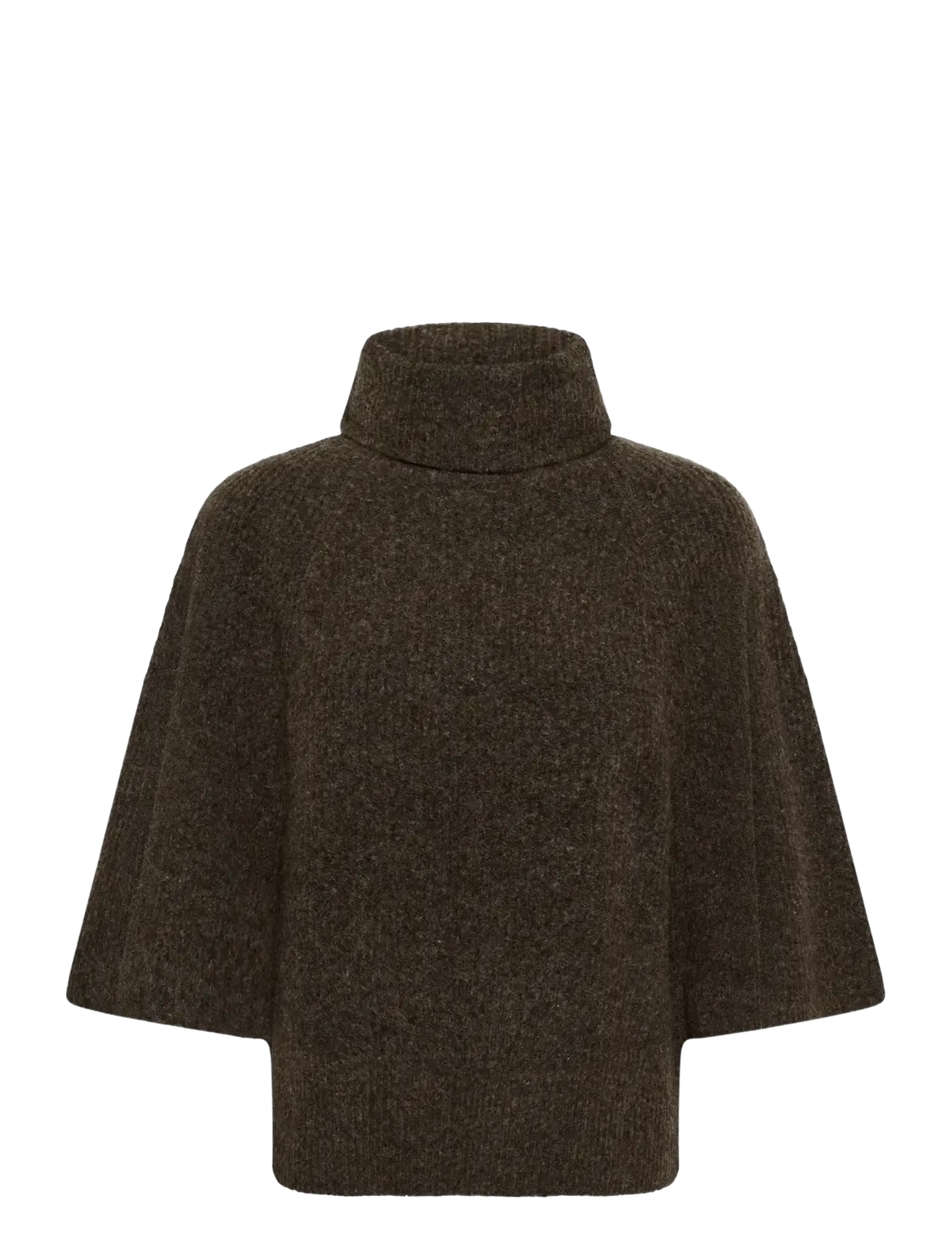 Soaked SLBean Flare Pullover - Clothing - CHOCOLATE BROWN MELANGE / brown