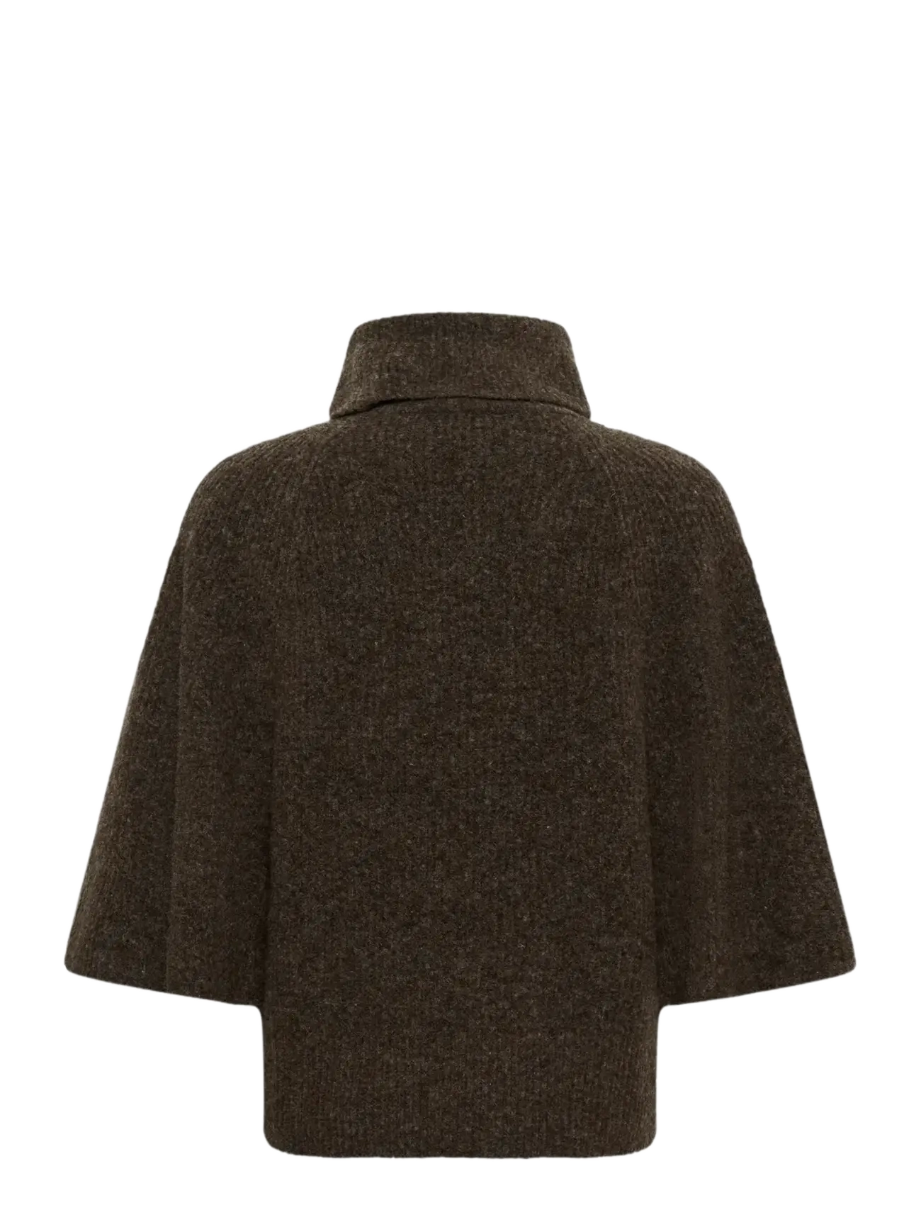 Soaked - SLBean Flare Pullover - jumpers - chocolate brown melange - 2