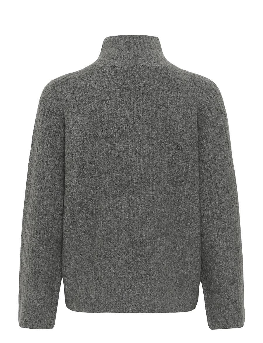 Soaked - SLAcorn Pullover - jumpers - dark grey melange - 2