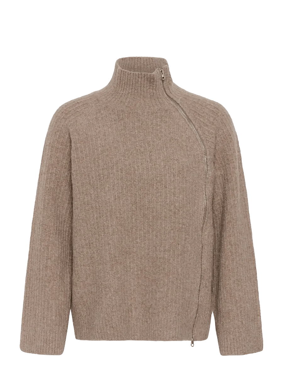 Soaked - SLAcorn Pullover - jumpers - silver mink melange - 1