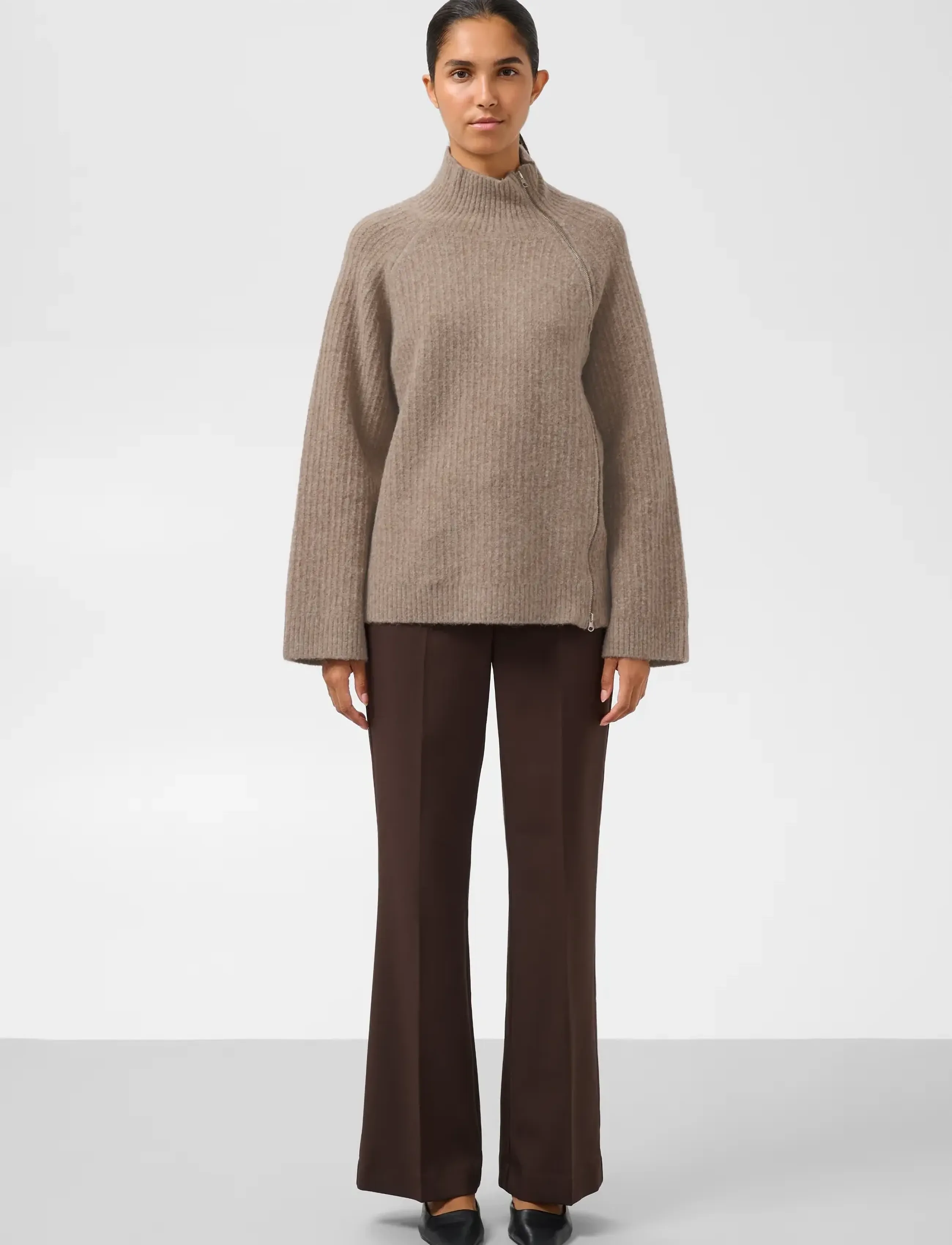 Soaked - SLAcorn Pullover - jumpers - silver mink melange - 3