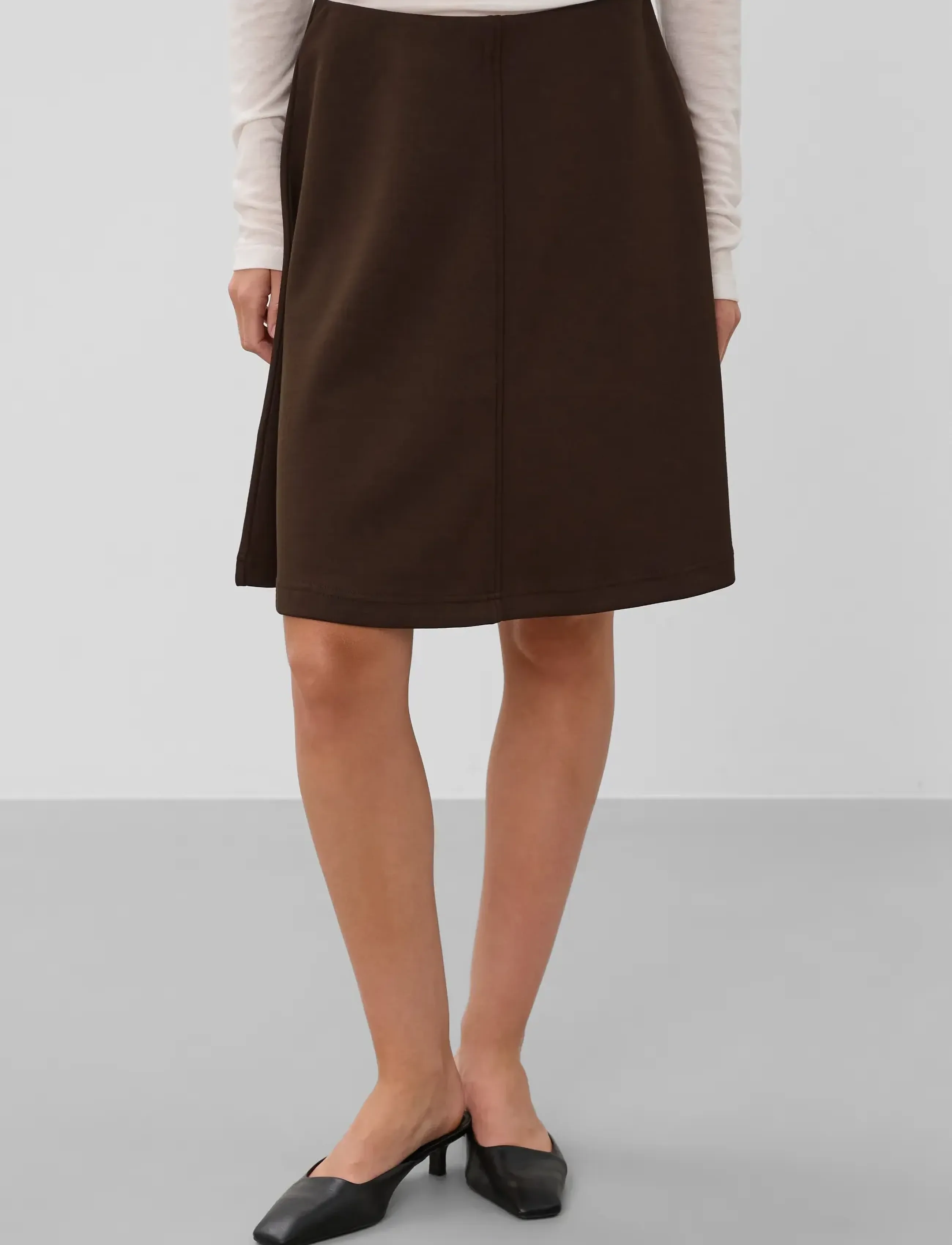 Soaked Slmarigold Skater Skirt, Kvinder, Skater Nederdel, Brun, Str: M