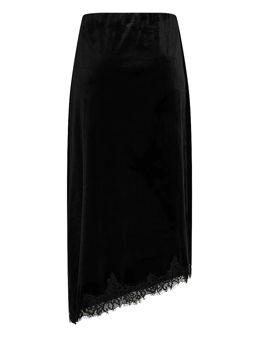 Soaked - SLVelera Lace Skirt - midi skirts - black - 2