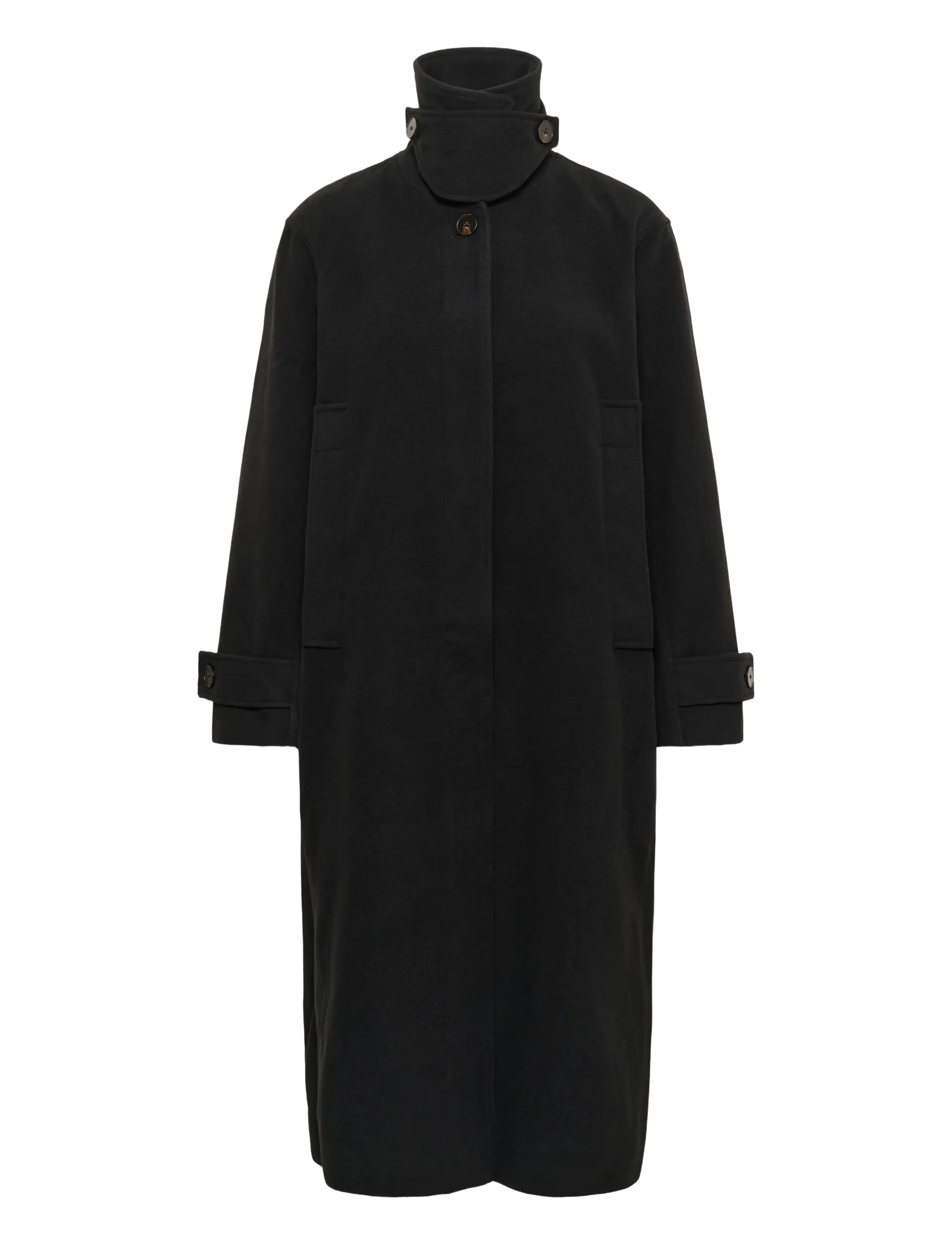 Soaked - SLRubie Akeleje Coat - Üleriided - black - 3