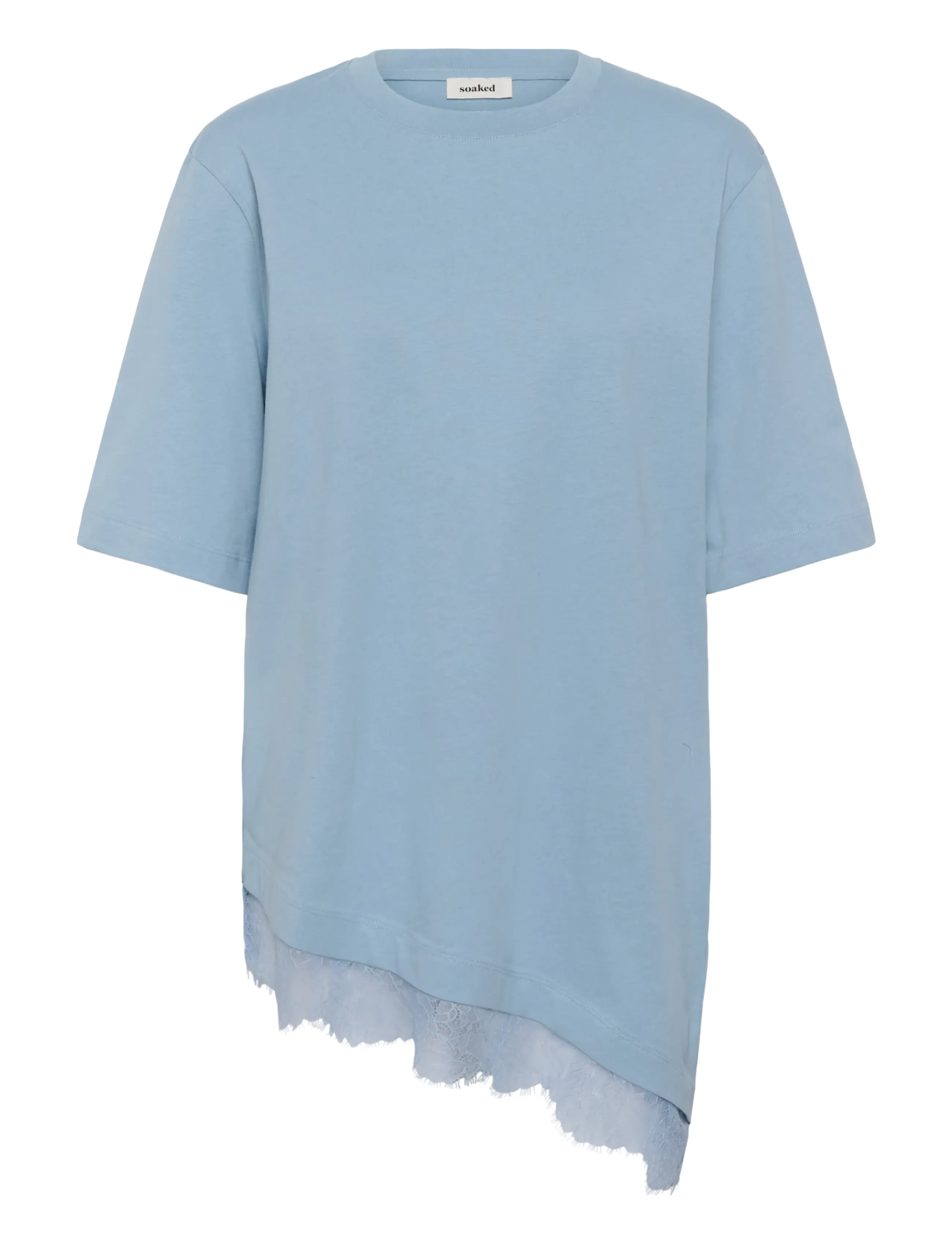 Soaked SLJina Lace Tee - Clothing - ASHLEY BLUE / blue