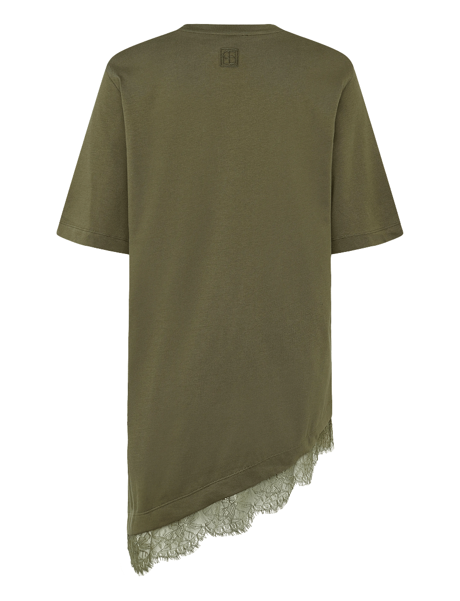 Soaked - SLJina Lace Tee - beech - 2