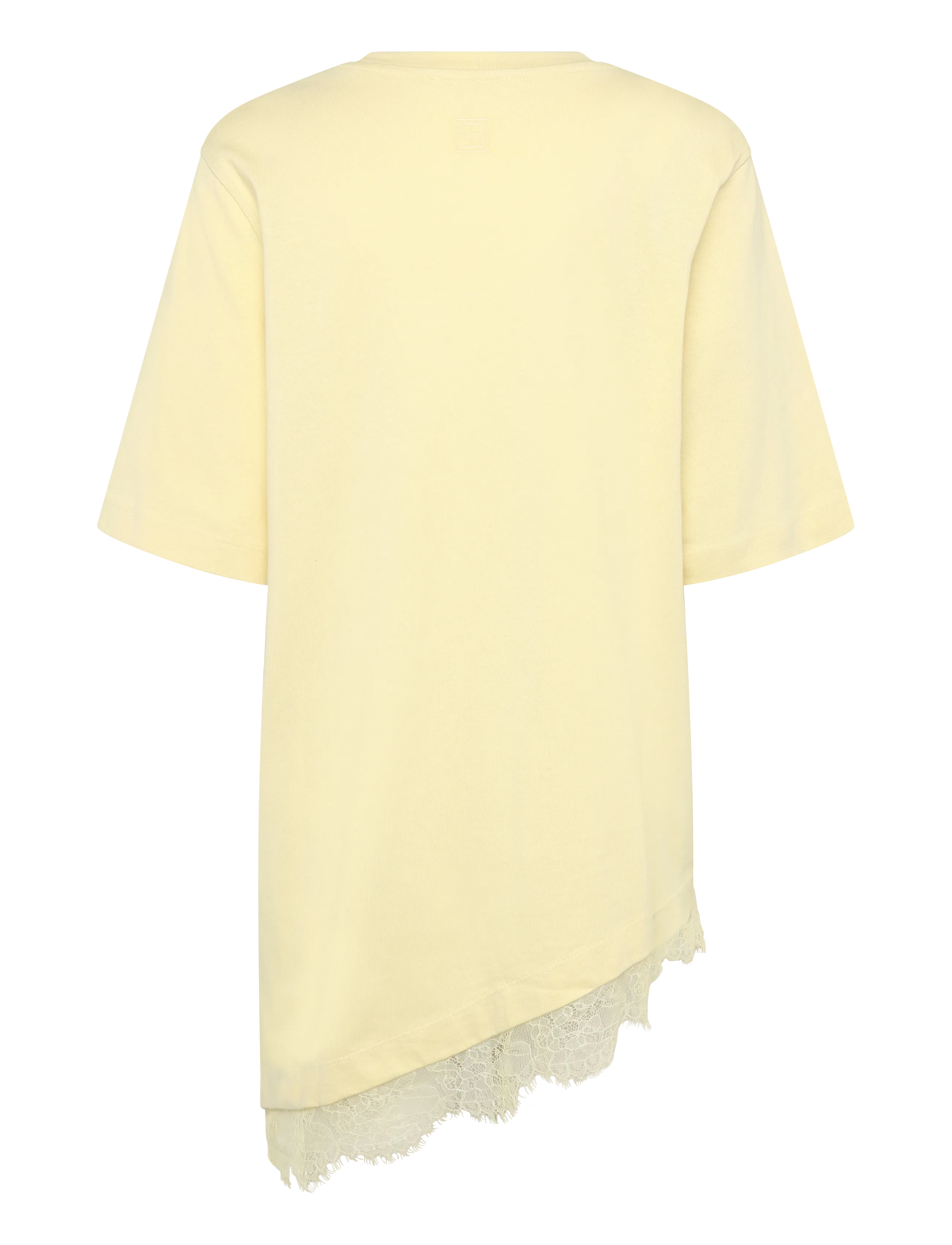 Soaked - SLJina Lace Tee - laveste priser - reed yellow - 2