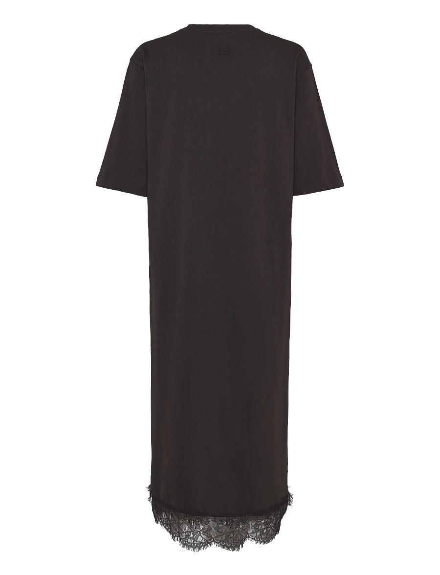 Soaked - SLJina Lace Dress - t-shirt-kleider - chocolate torte - 2