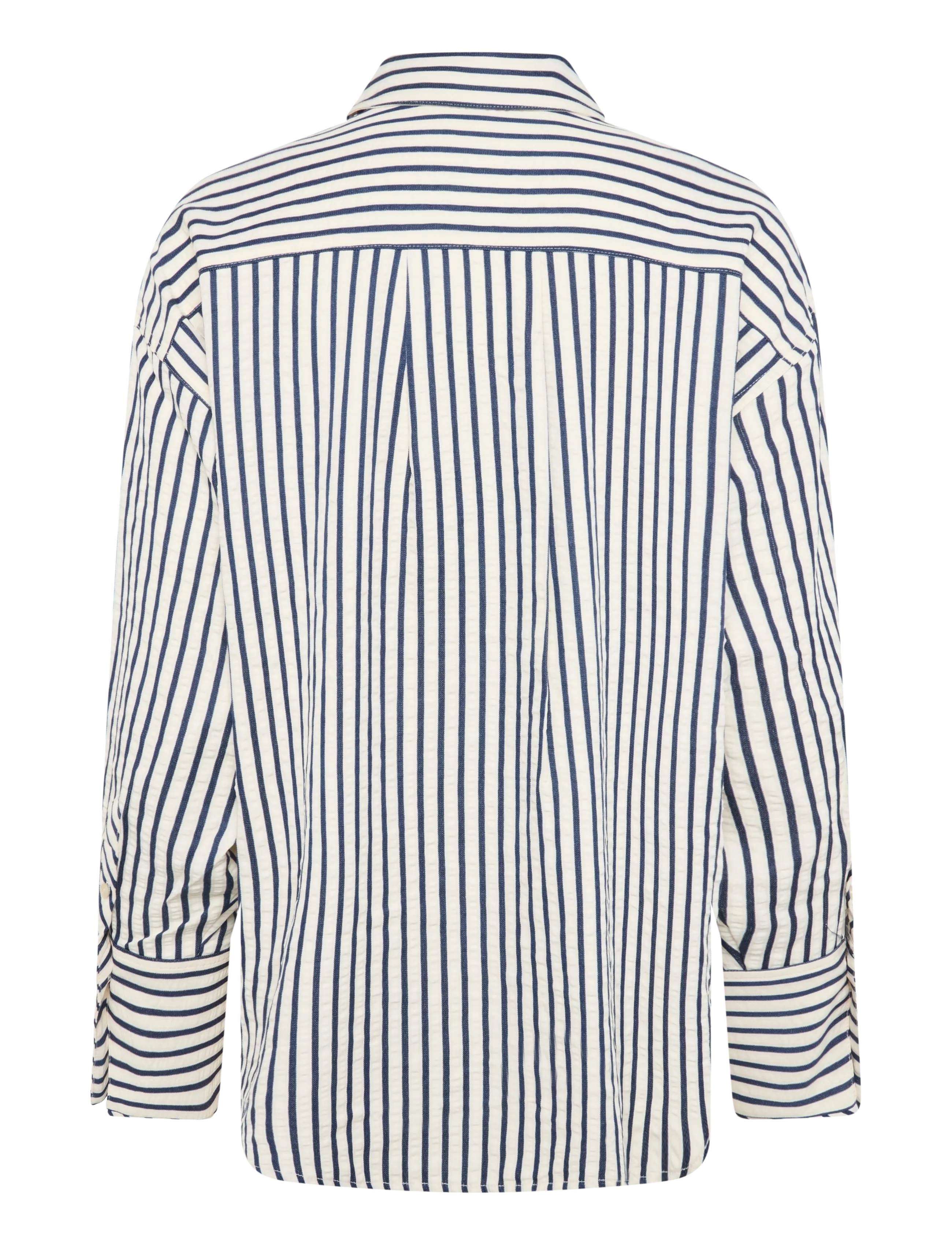 Soaked - SLToledo Shirt LS - langærmede skjorter - stripe white blue - 1