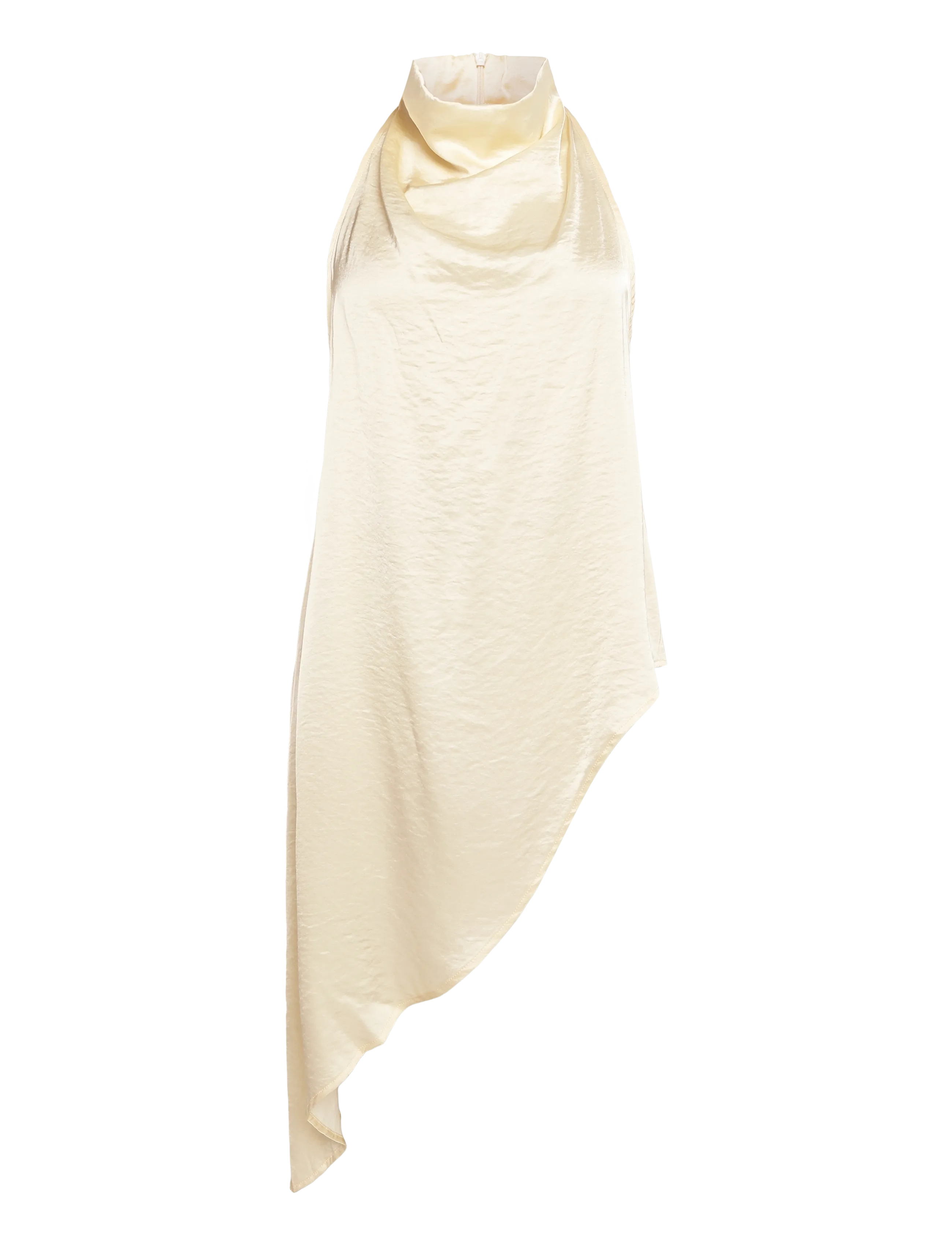 Soaked SLVerona Assymetric Top - Kläder - ANTIQUE WHITE / cream