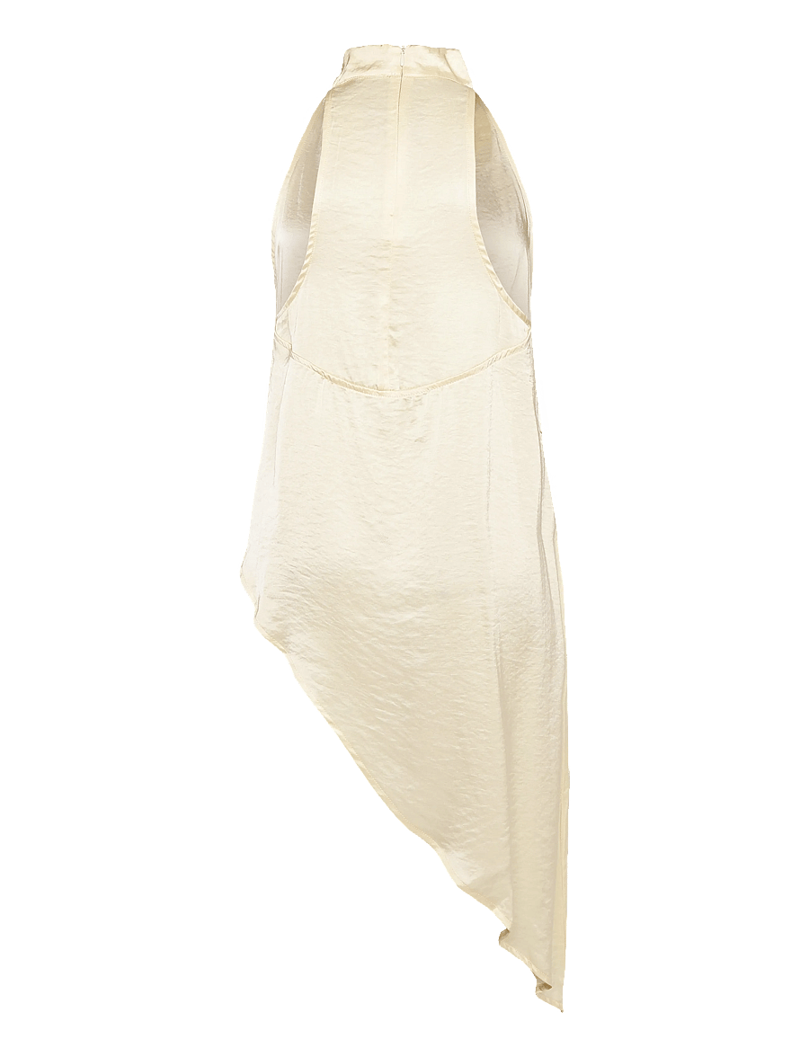 Soaked - SLVerona Assymetric Top - Ärmellose blusen - antique white - 2