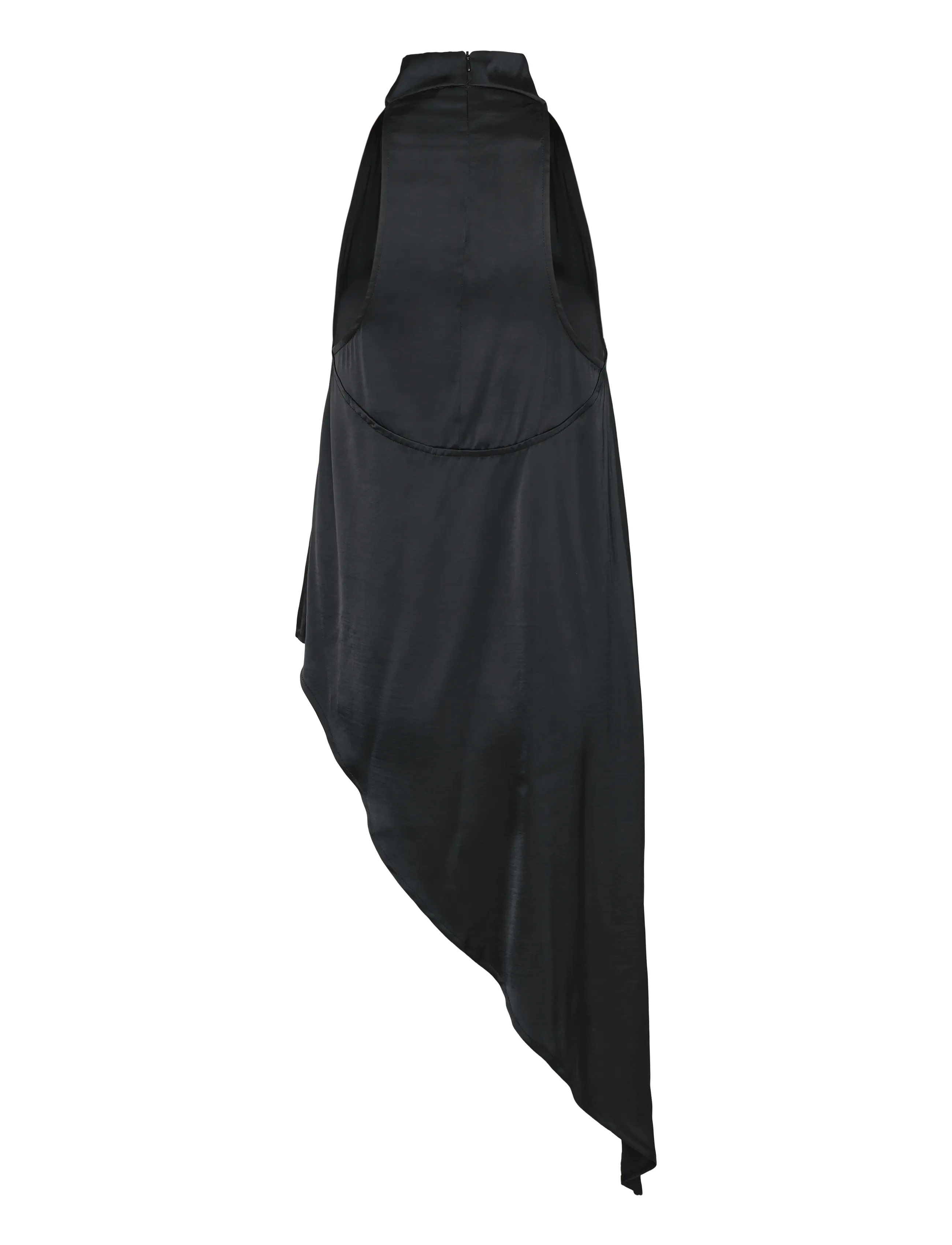 Soaked - SLVerona Assymetric Top - Ärmellose blusen - black - 2