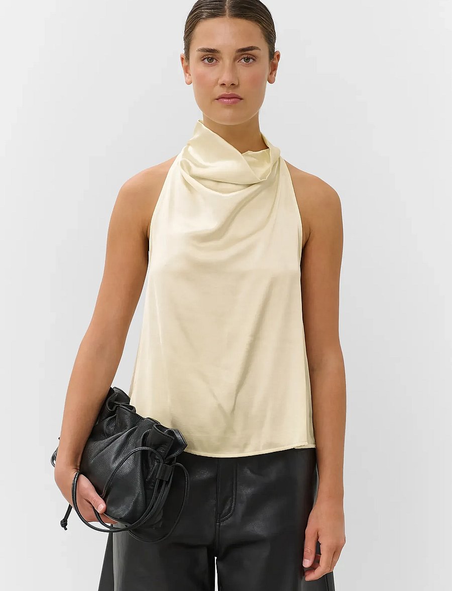 Soaked - SLVerona Racer Back Top - tanktops - antique white - 0