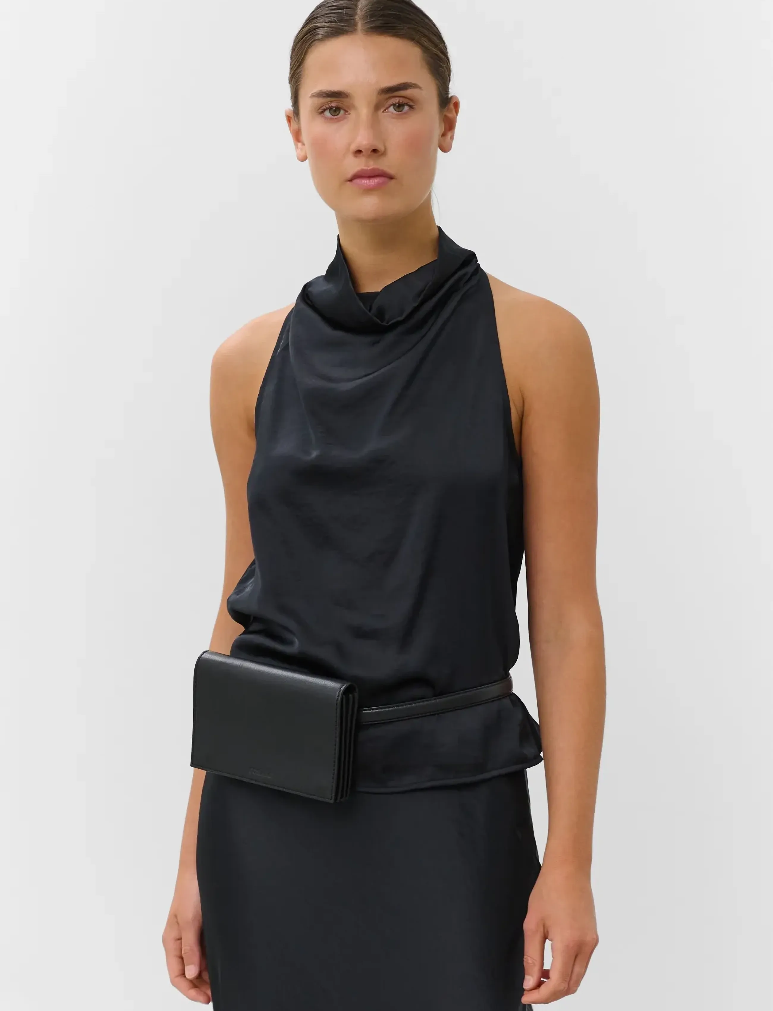 Soaked - SLVerona Racer Back Top - tanktops - black - 0