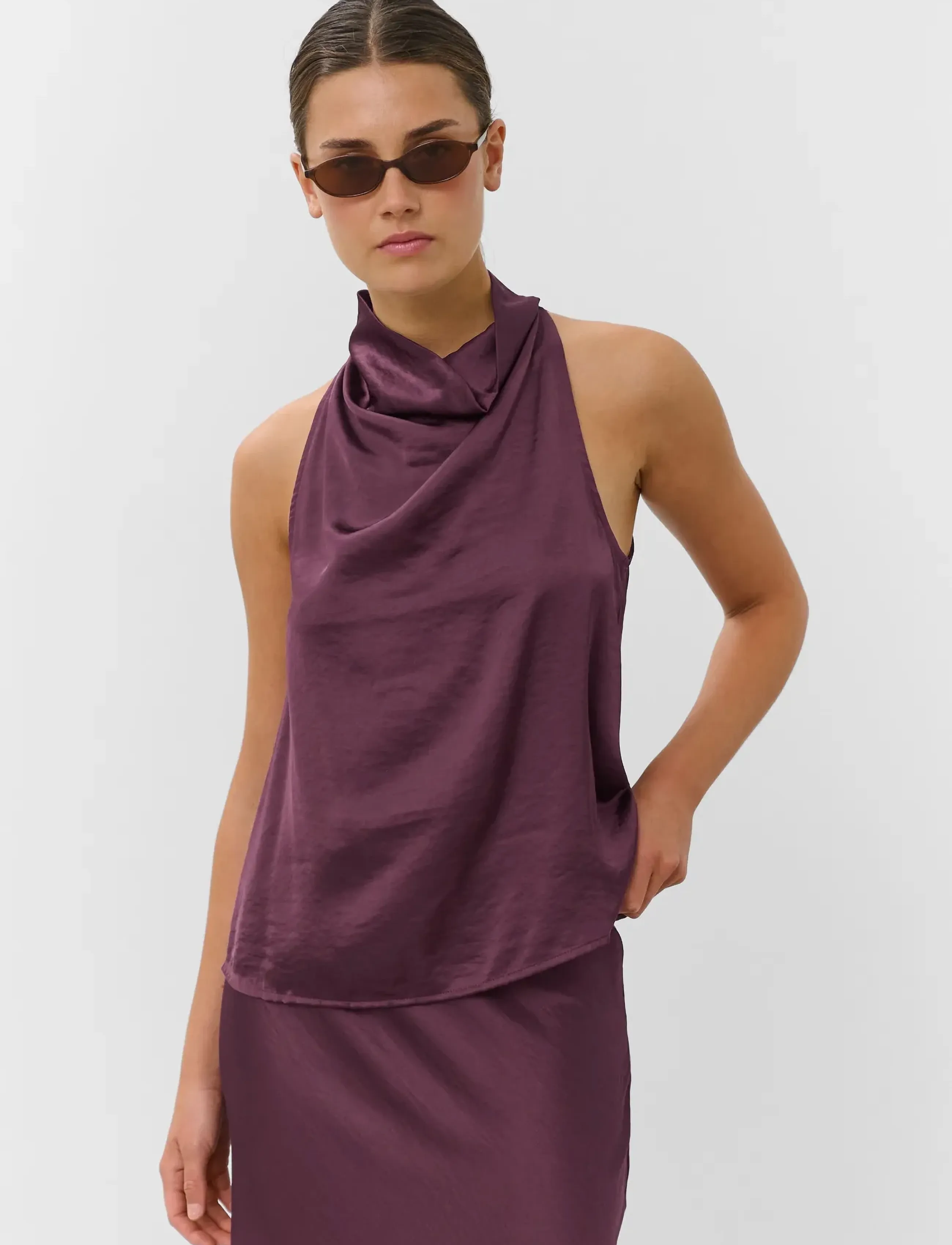 Soaked - SLVerona Racer Back Top - linnen - fig - 0