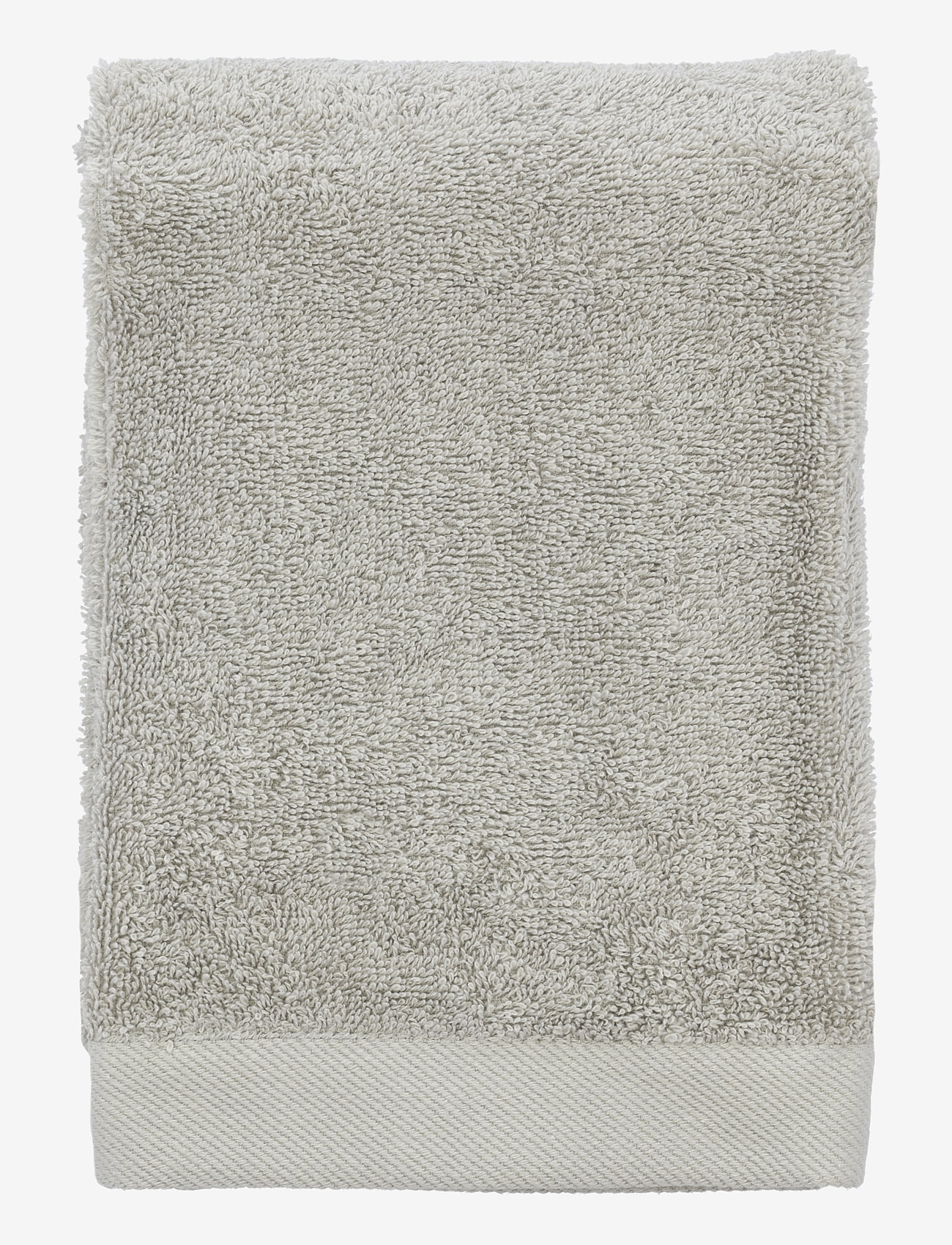 Södahl - Håndklæde 50x100 Comfort O Light grey - gæstehåndklæder - light grey - 0