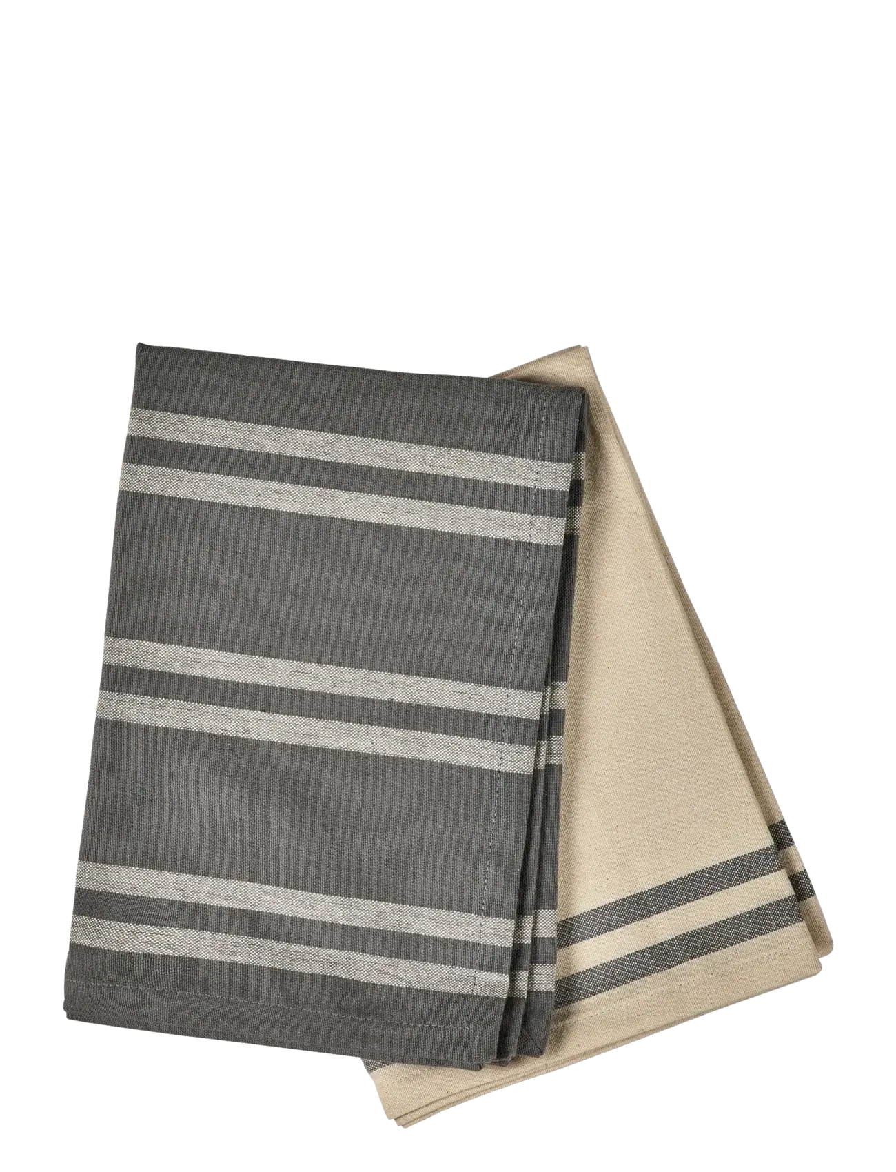 Södahl - Tea towel 50x70 Soft Grey 2 pcs - küchenhandtücher - grey - 3