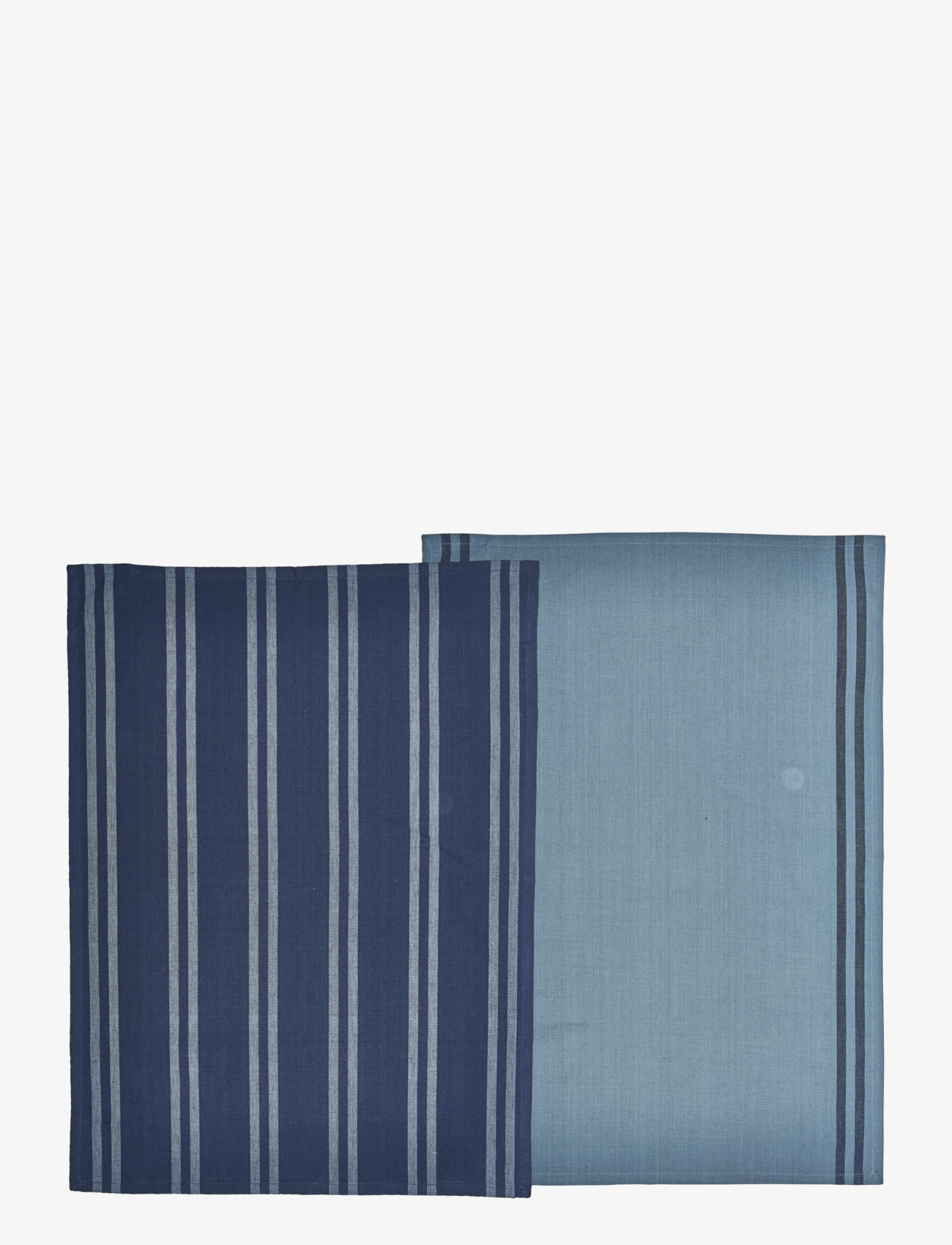 Södahl Tea towel 50x70 Soft Indigo 2 pcs - Kitchen textiles - INDIGO / blue