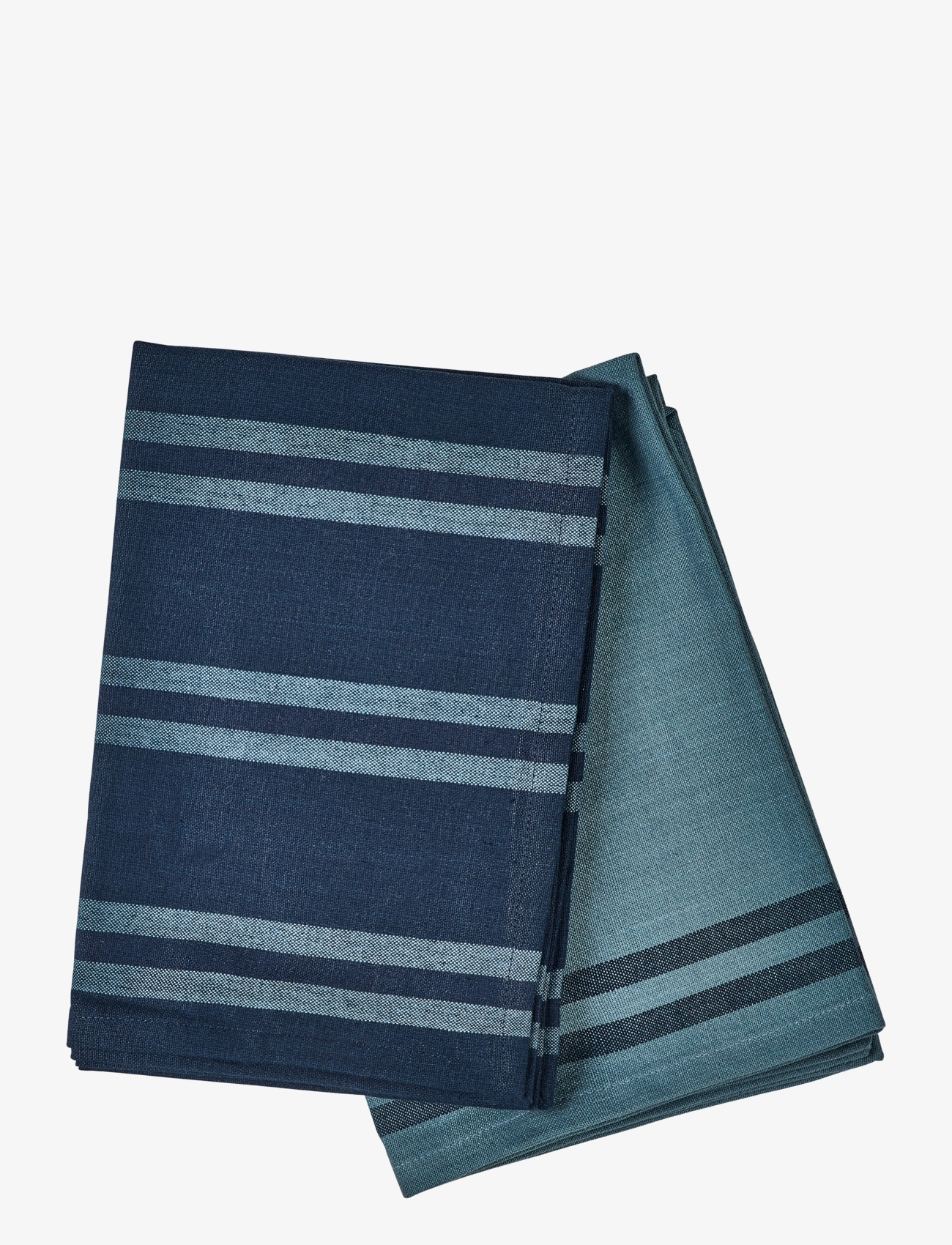 Södahl - Tea towel 50x70 Soft Indigo 2 pcs - köögirätikud - indigo - 4