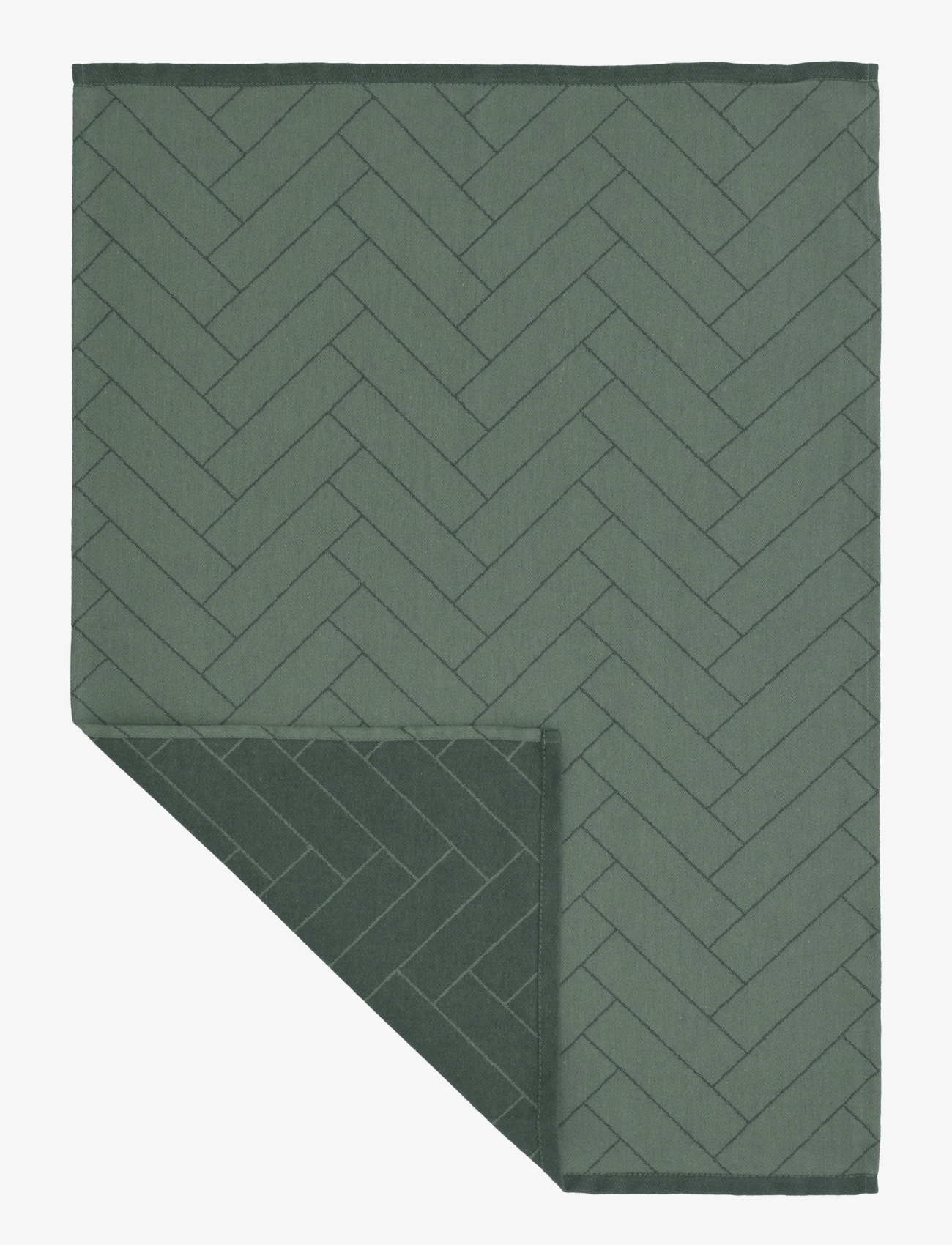 Södahl - Tea towel 50x70 Tiles Dusty pine - dusty pine - 1
