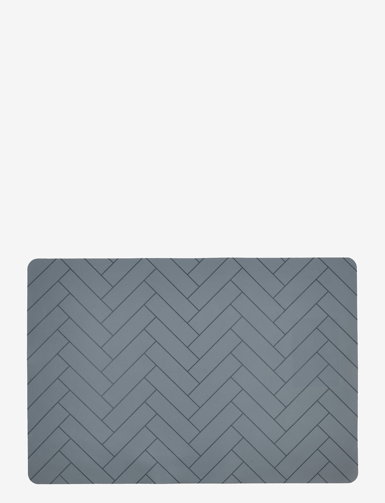 Södahl - Bordstablett 33x48 Tiles China blue Silikon - lägsta priserna - blue - 0