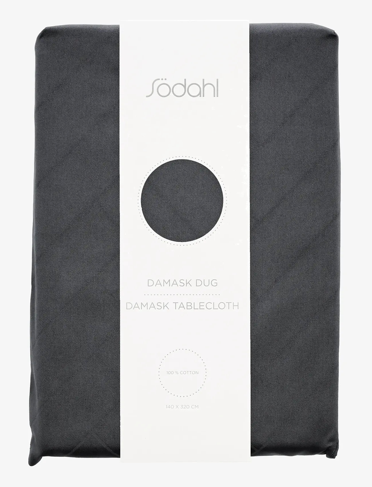 Södahl - Duk 140x320 Tiles Damast Ash - dukar & löpare - ash - 3