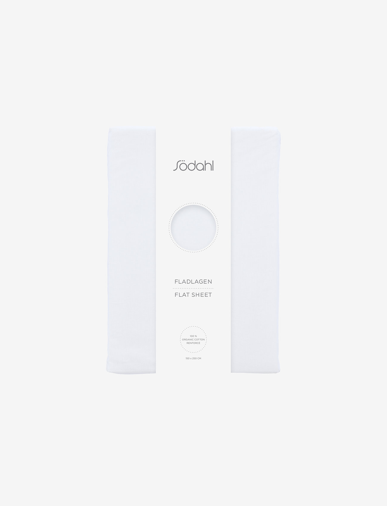 Södahl - Flat sheet - bettlaken - white - 0
