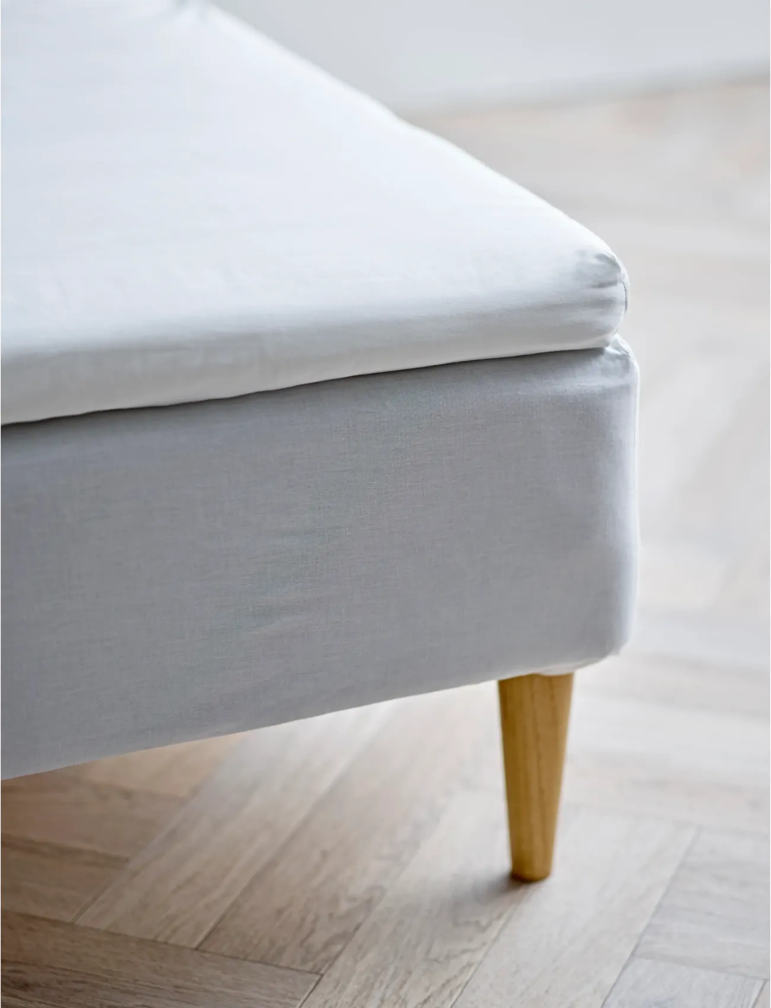 Södahl Kuvertlagen, 90X200X8 cm x 200, Bedtextiles, Weiß - Sheets, Homeware
