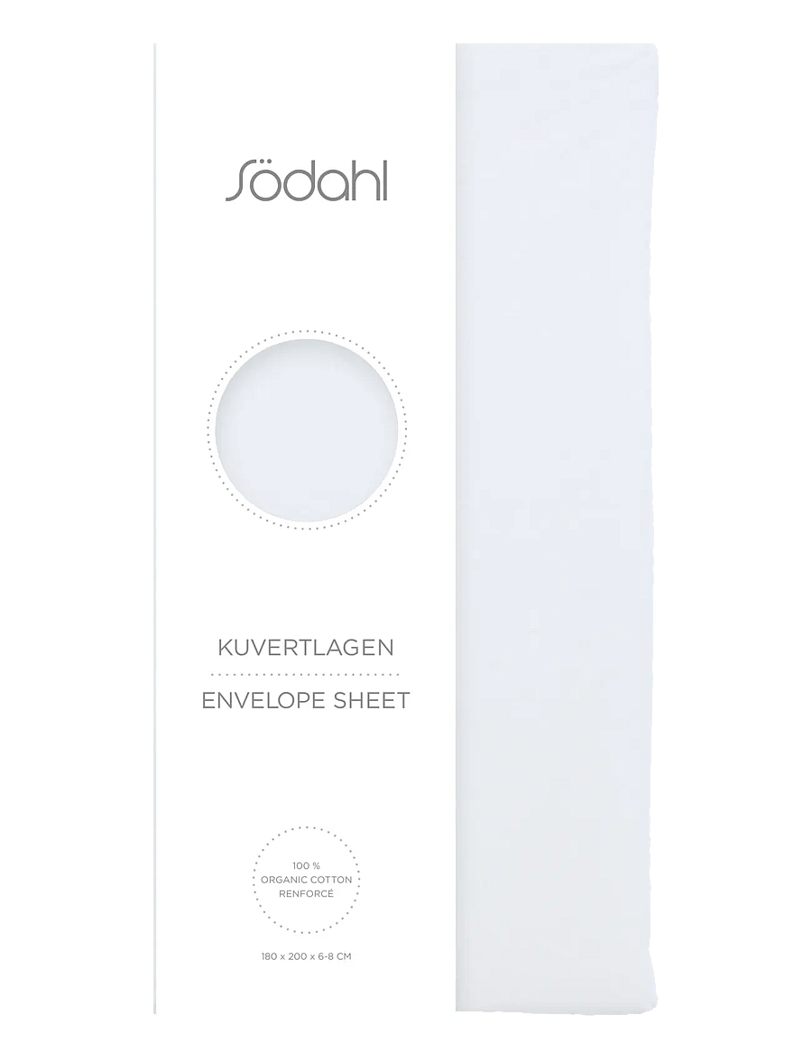 Södahl - Envelope sheet - tõmmatavad linad - white - 1