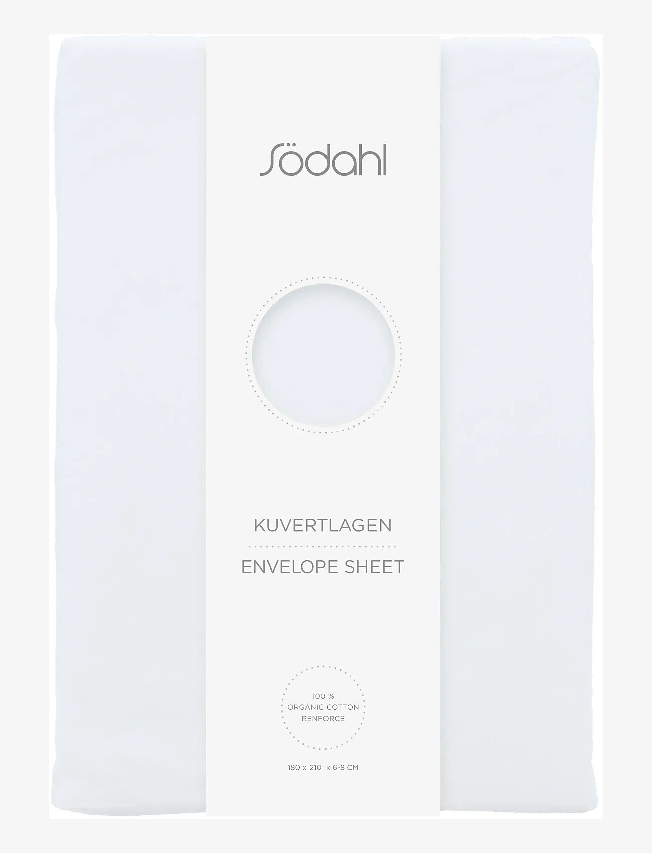 Södahl - Envelope sheet - spannbettlaken - white - 0