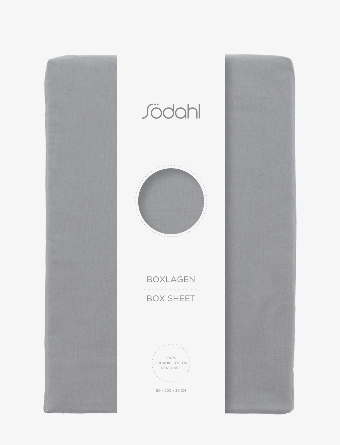 SÖDAHL Boxlagen Grau - 180X200X30CMx200 - Unisex