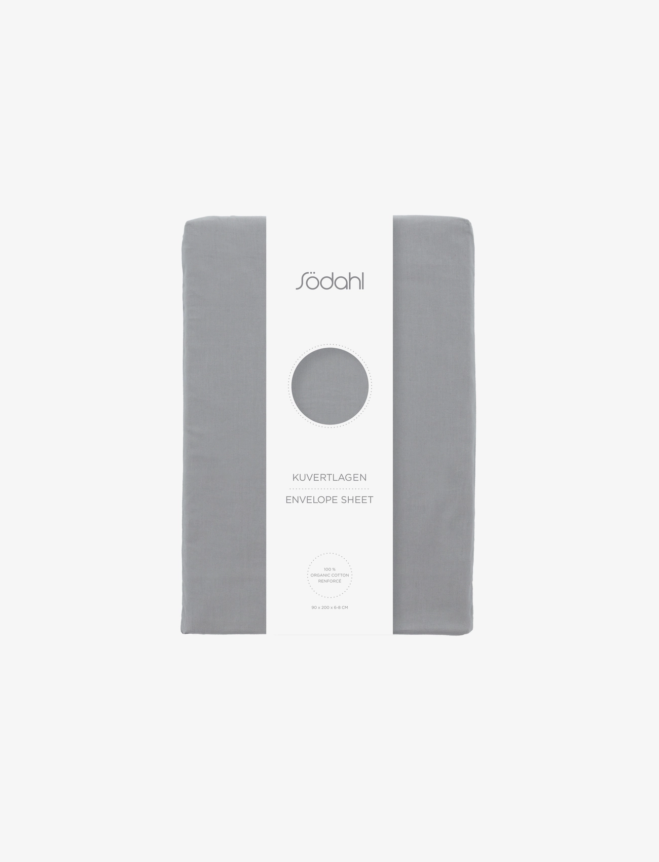 Södahl Envelope sheet - Palagi - STONE GREY / grey