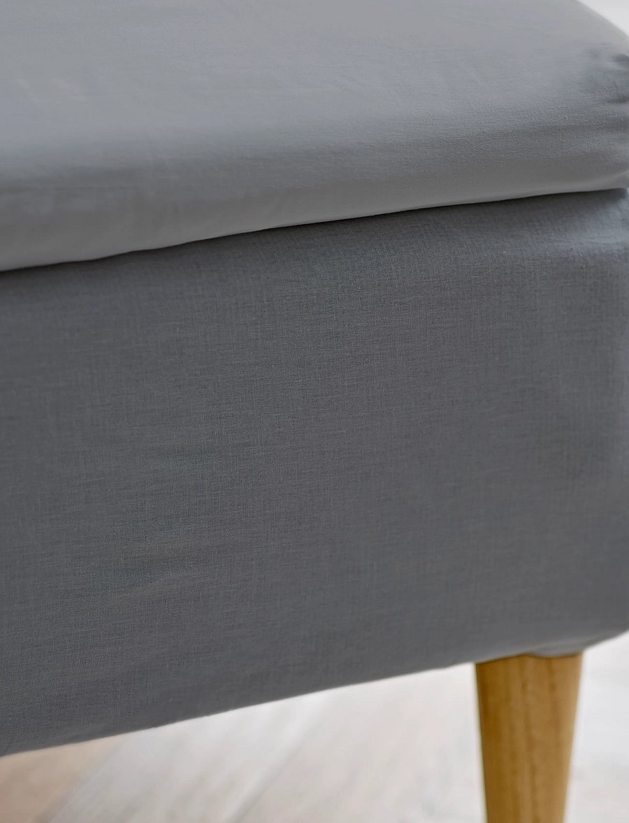 Södahl - Envelope sheet - spannbettlaken - stone grey - 0