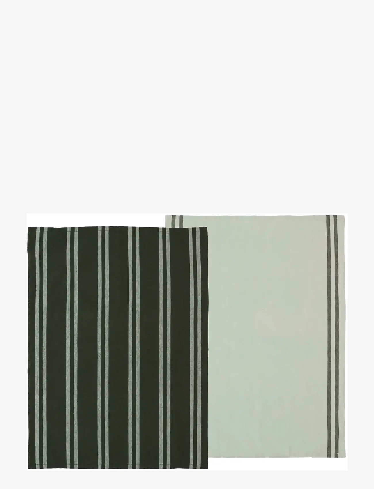 Södahl - Kökshandduk 50x70 Soft Forest green 2 st - kökshanddukar - forest green - 1