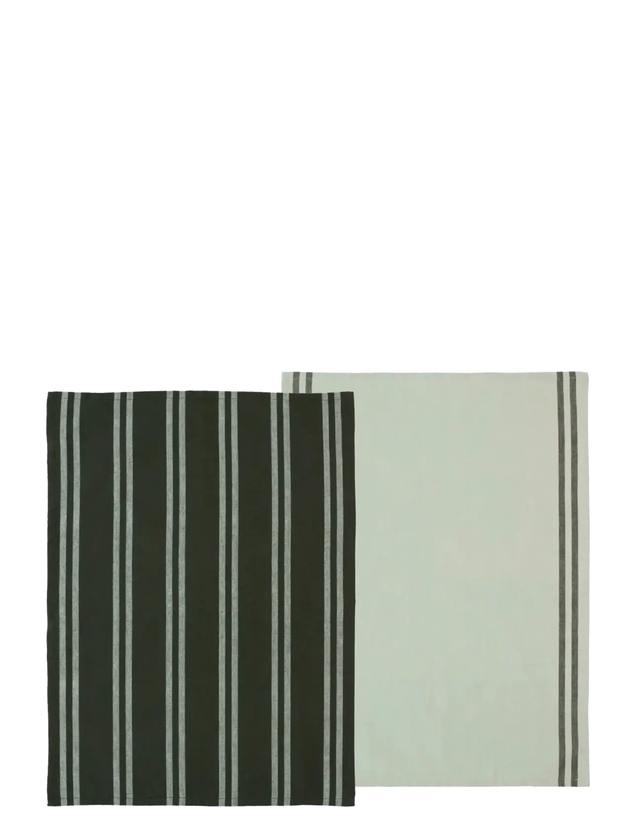 Södahl Tea towel 50x70 Soft Forest green 2 pcs - Textilien - FOREST GREEN / khaki/green