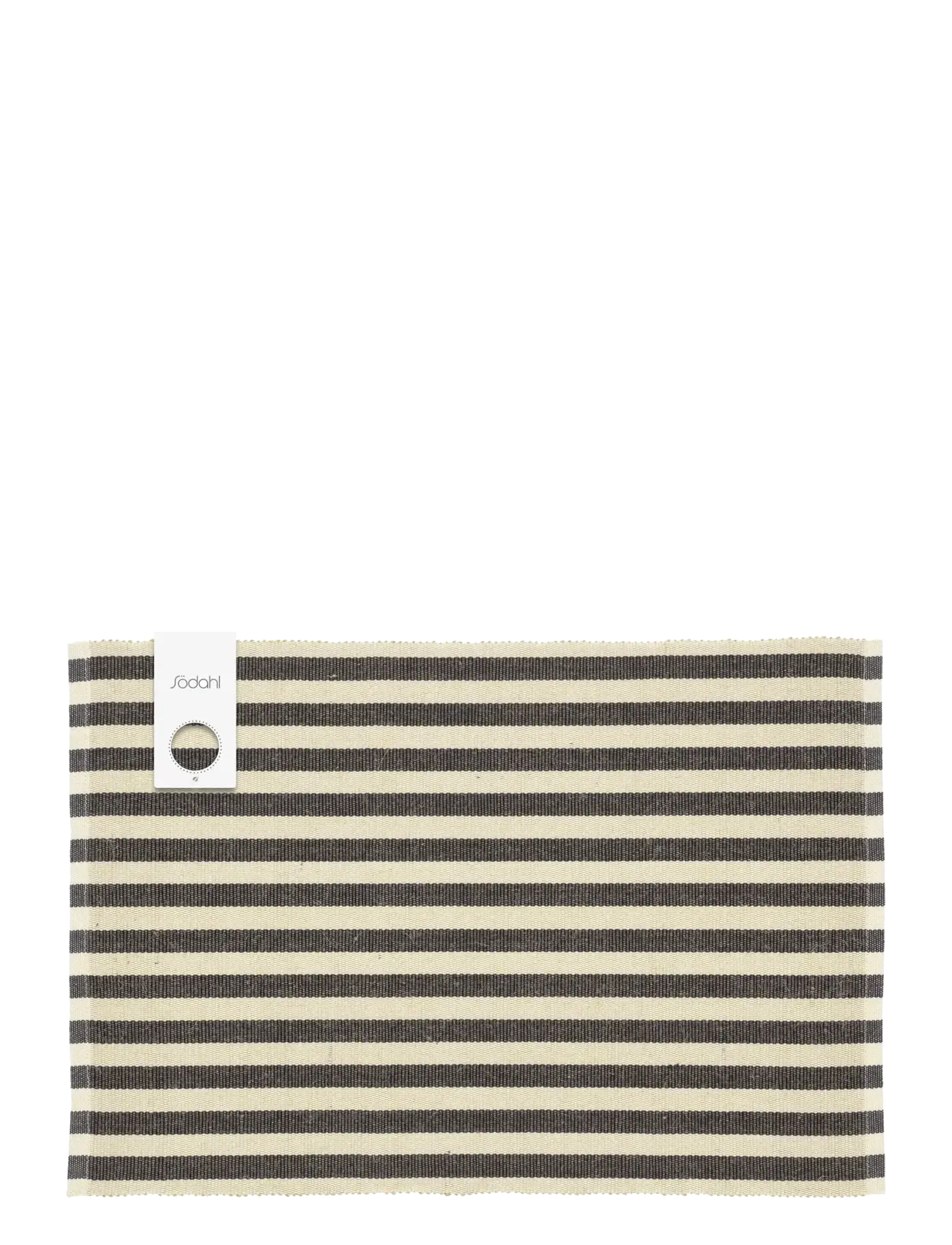 Södahl - Placemat 33x48 2-pck Statement Stripe Ash - madalaimad hinnad - ash - 1