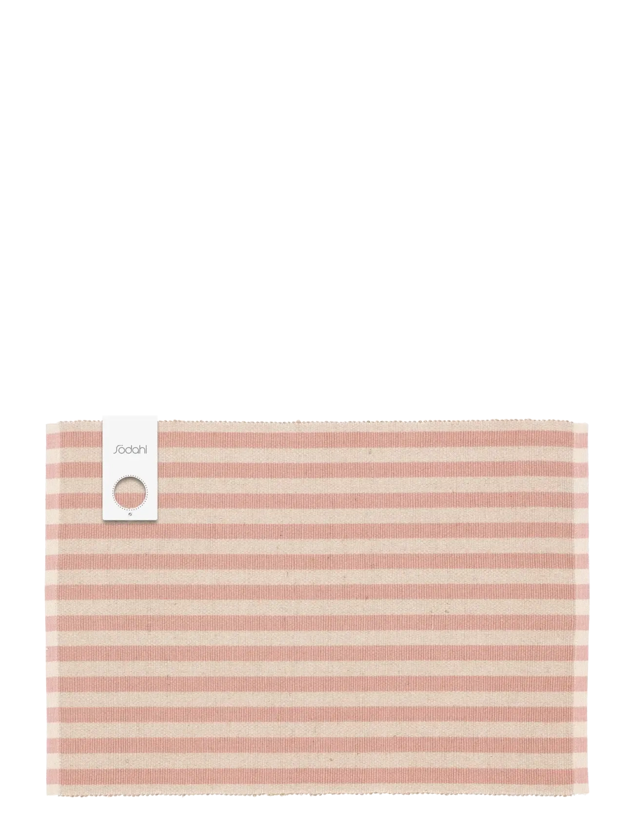 Södahl - Dækkeserviet 33x48 2-pk Statement Stripe Rose - laveste priser - rose - 1