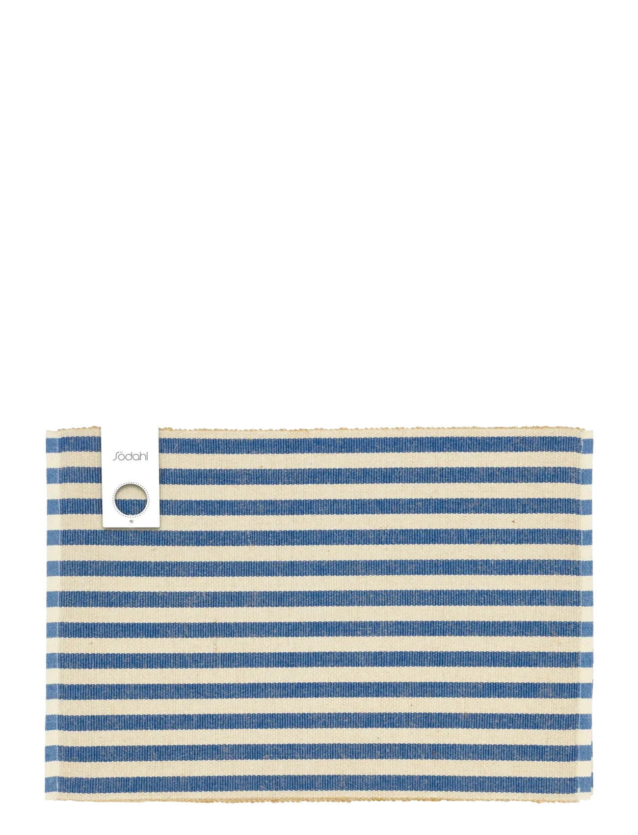 Södahl - Dækkeserviet 33x48 2-pk Statement Stripe Blue - laveste priser - blue - 1