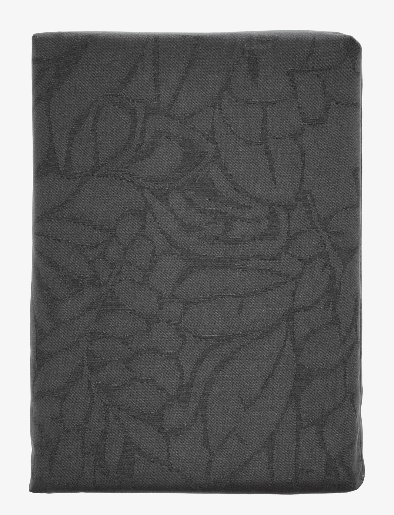 Södahl Duk 140x370 Abstract leaves Damast Ash - Servering - ASH / grey