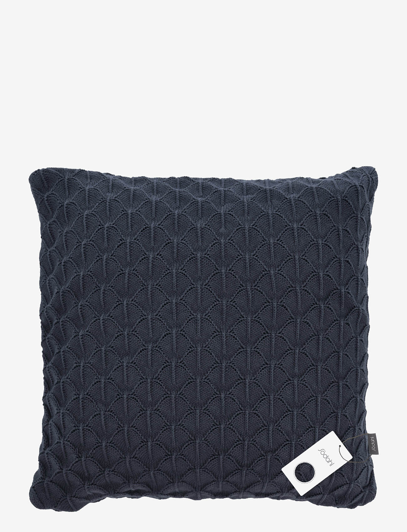 Södahl - Cushion 45x45 Scallop Indigo - indigo - 1